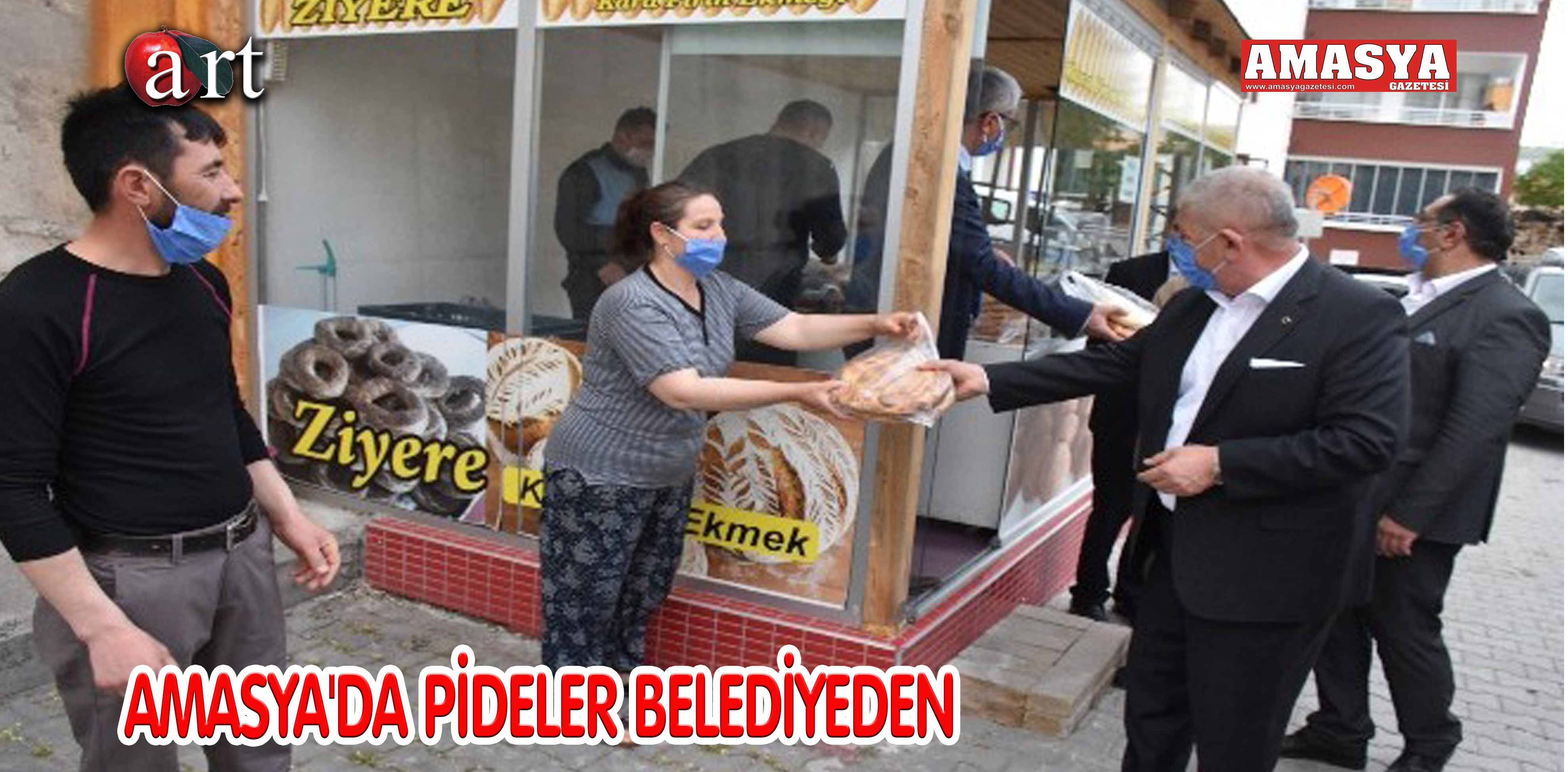 AMASYA’DA PİDELER BELEDİYEDEN