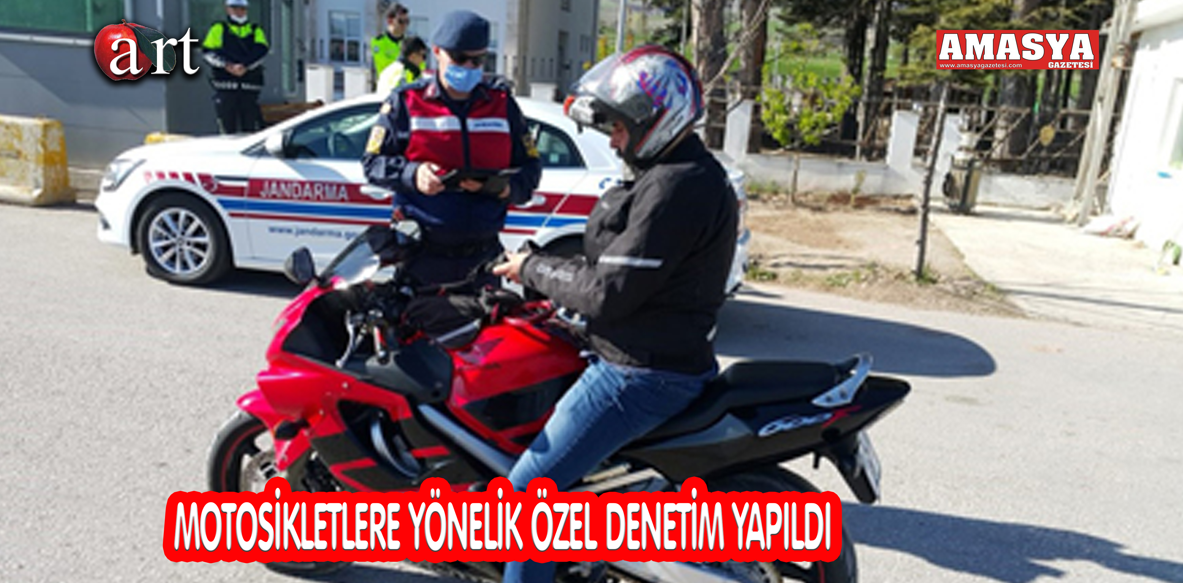 MOTOSİKLETLERE YÖNELİK ÖZEL DENETİM YAPILDI