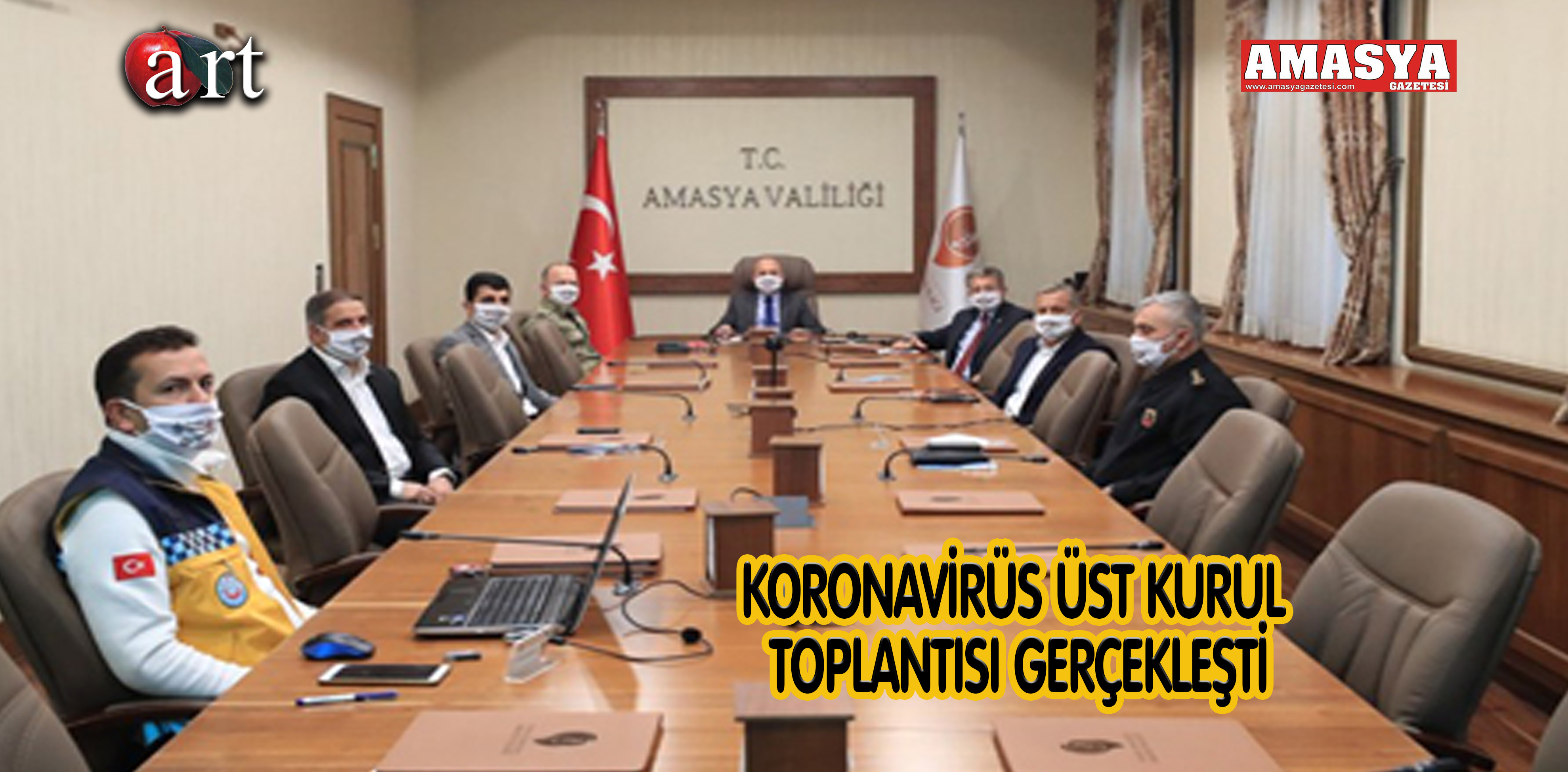 KORONAVİRÜS ÜST KURUL TOPLANTISI GERÇEKLEŞTİ