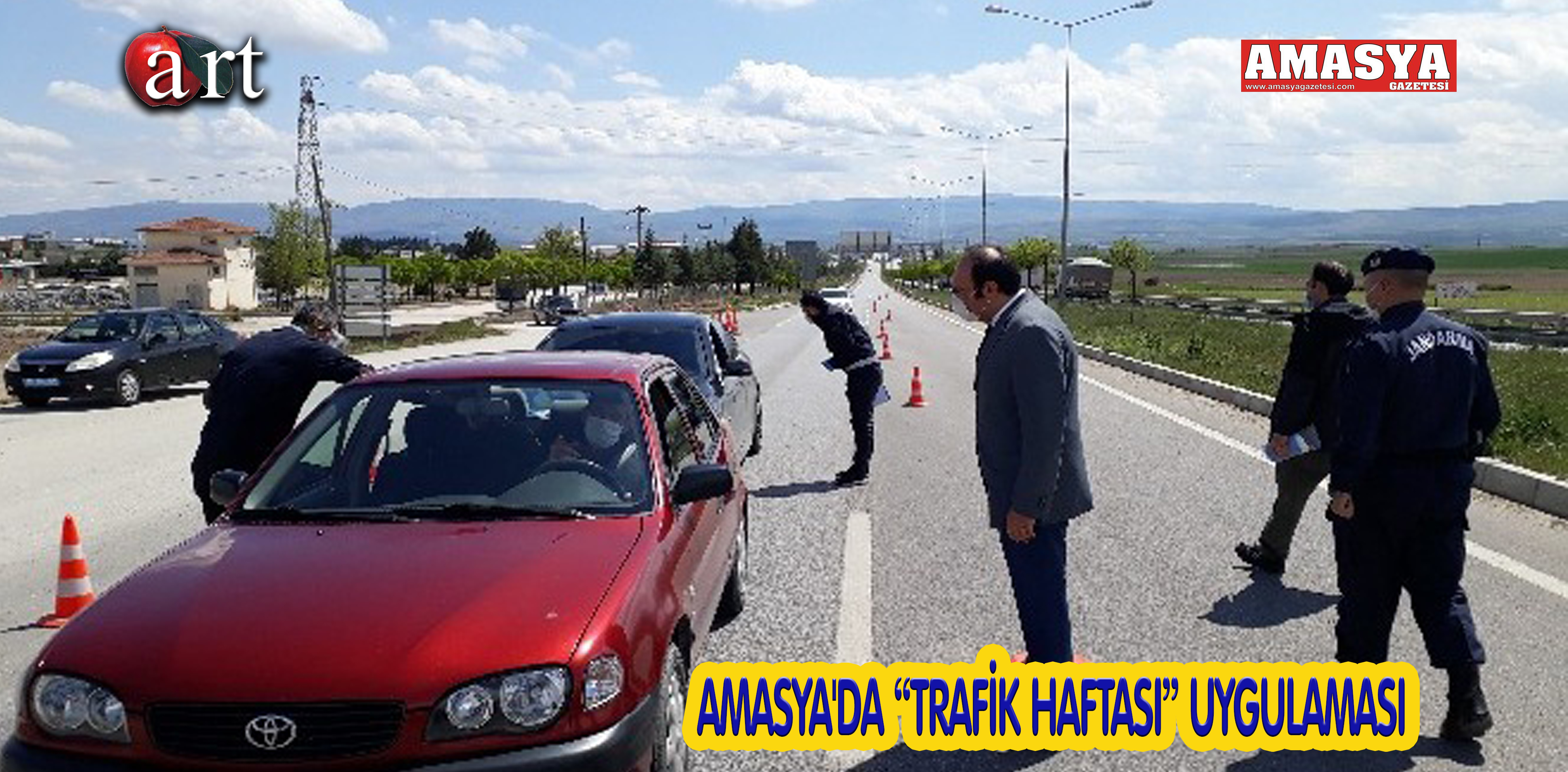 AMASYA’DA “TRAFİK HAFTASI” UYGULAMASI