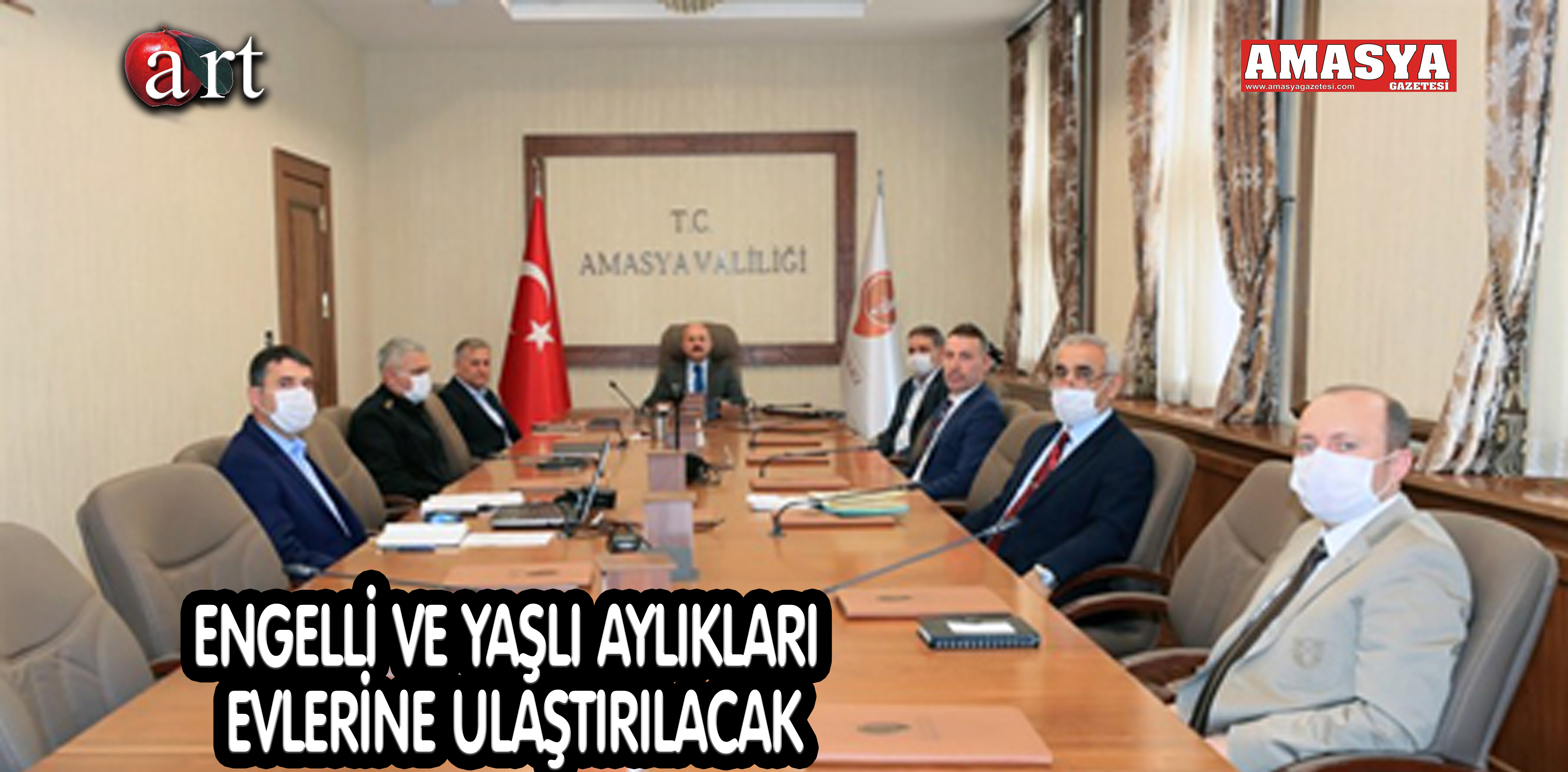 ENGELLİ VE YAŞLI AYLIKLARI EVLERİNE ULAŞTIRILACAK