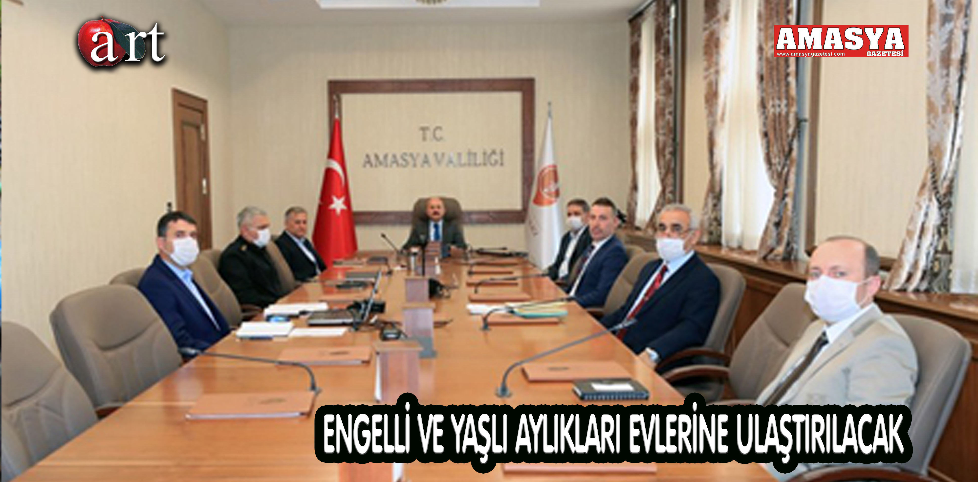 ENGELLİ VE YAŞLI AYLIKLARI EVLERİNE ULAŞTIRILACAK