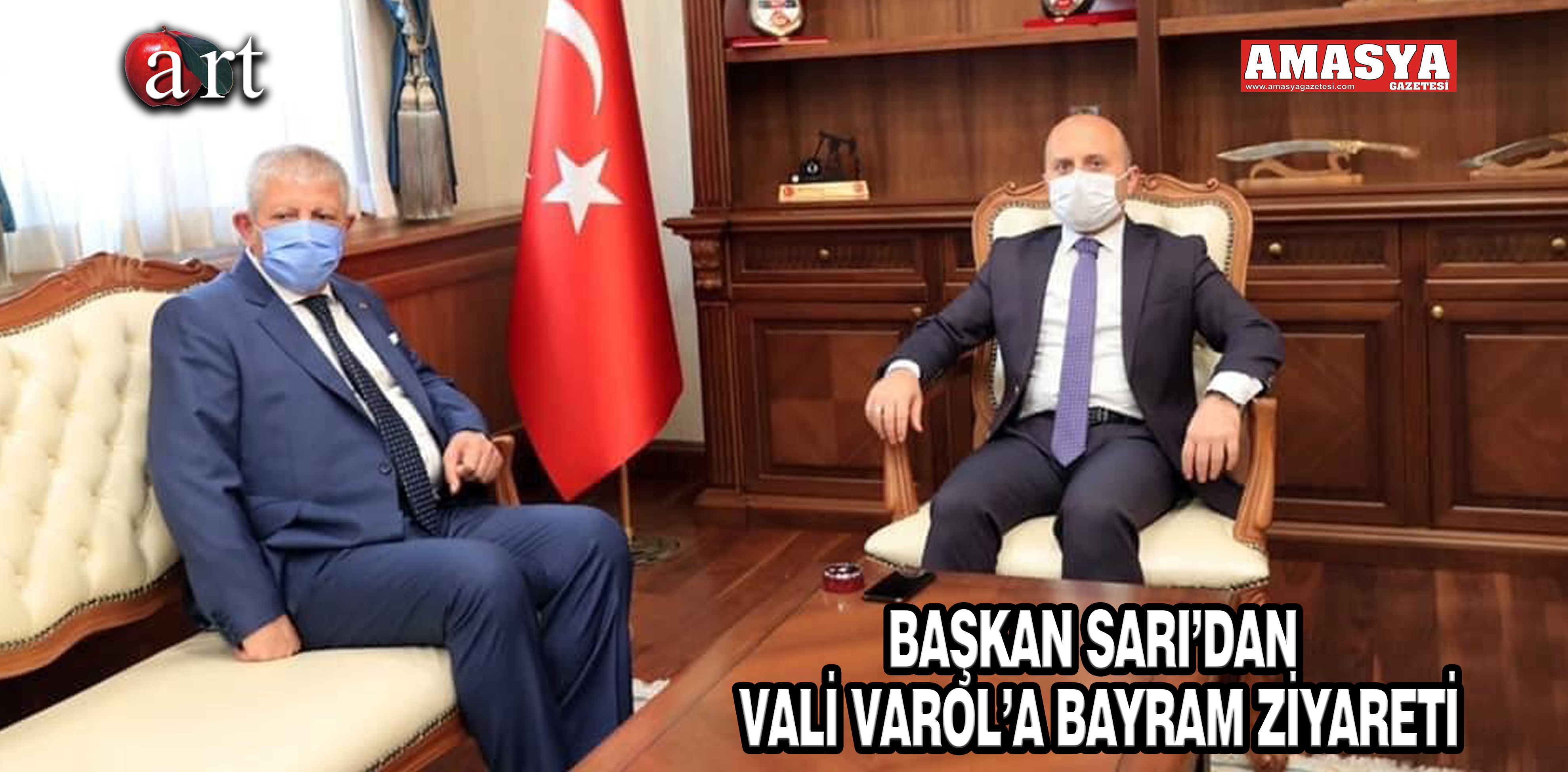 BAŞKAN SARI’DAN VALİ VAROL’A BAYRAM ZİYARETİ