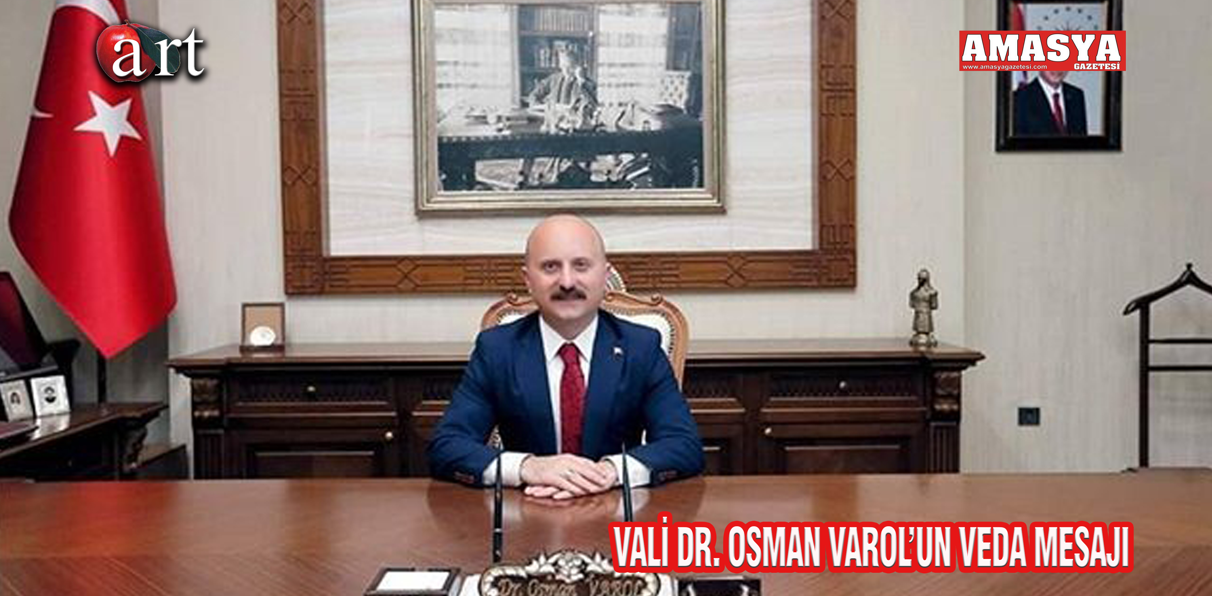 VALİ DR. OSMAN VAROL’UN VEDA MESAJI