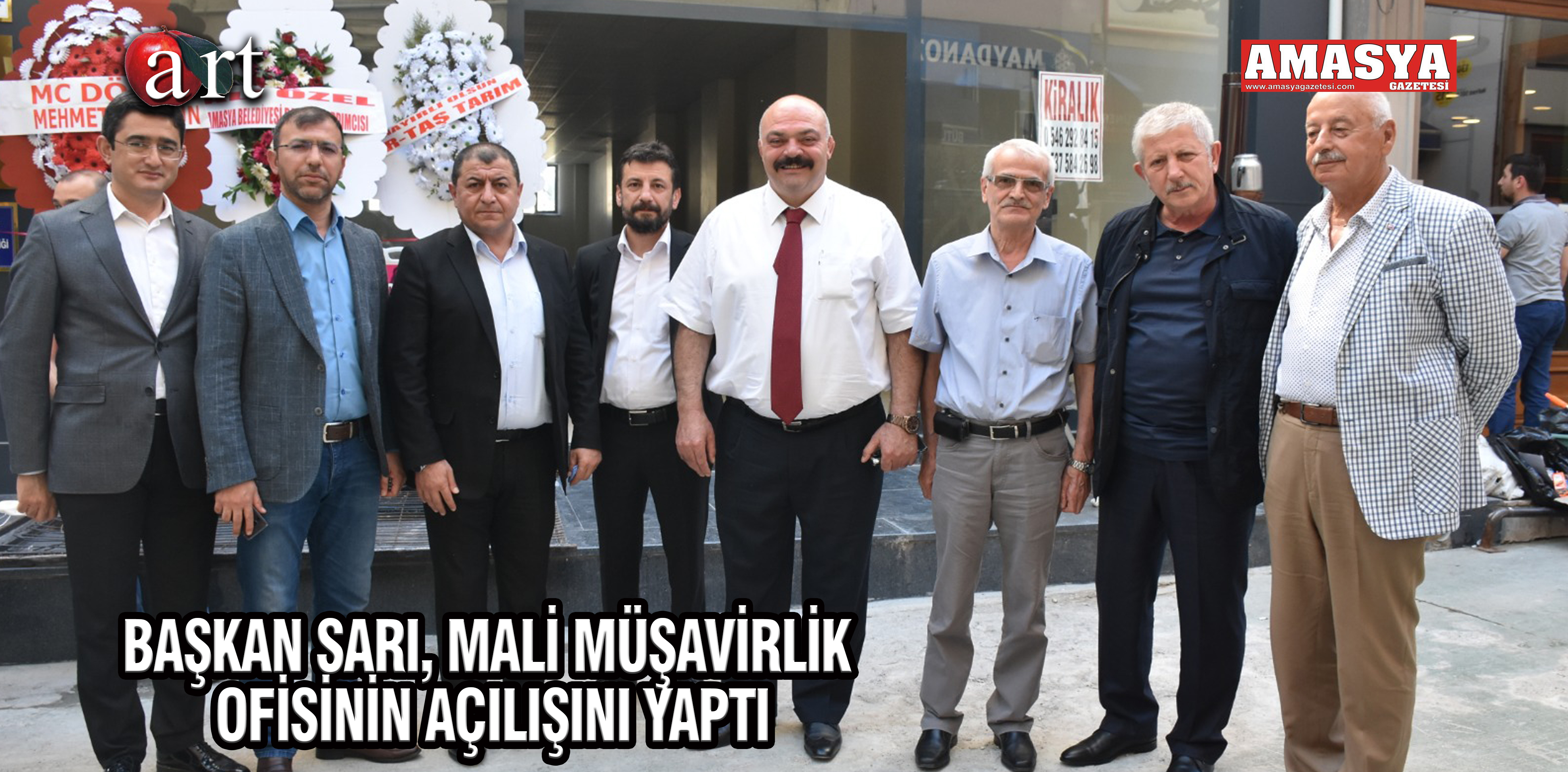 BAŞKAN SARI, MALİ MÜŞAVİRLİK OFİSİNİN AÇILIŞINI YAPTI