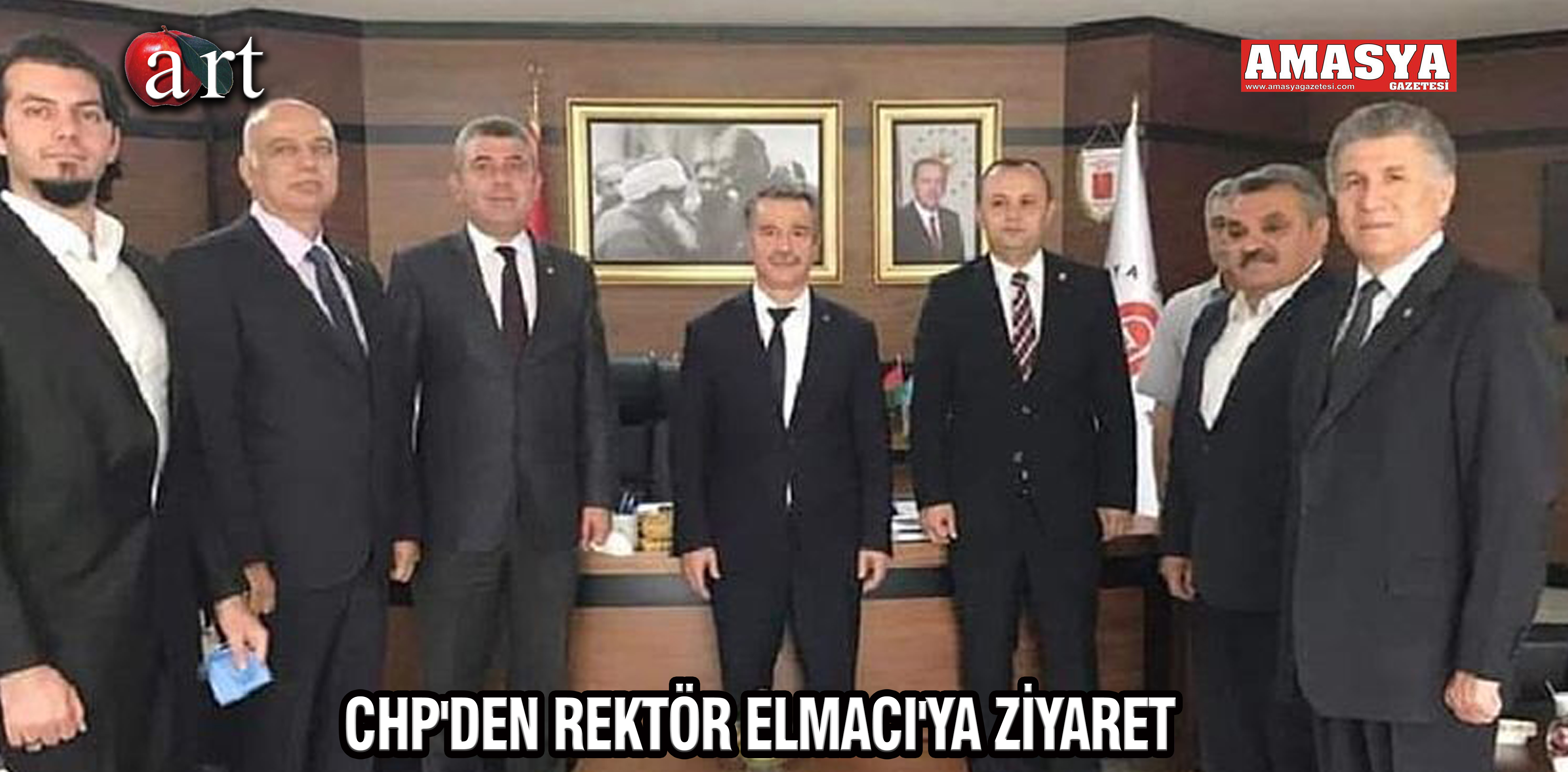 CHP’DEN REKTÖR ELMACI’YA ZİYARET