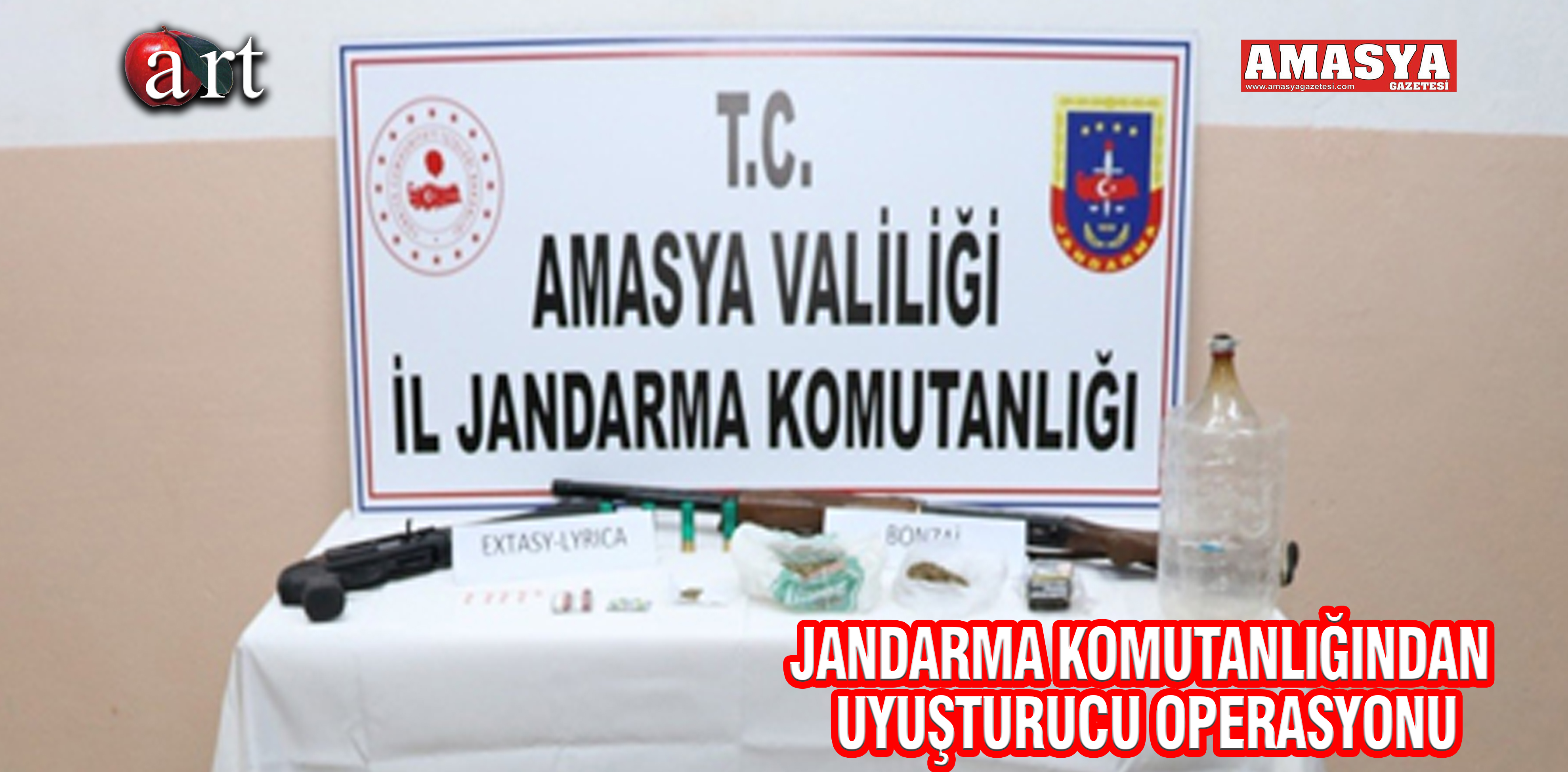 JANDARMA KOMUTANLIĞINDAN UYUŞTURUCU OPERASYONU