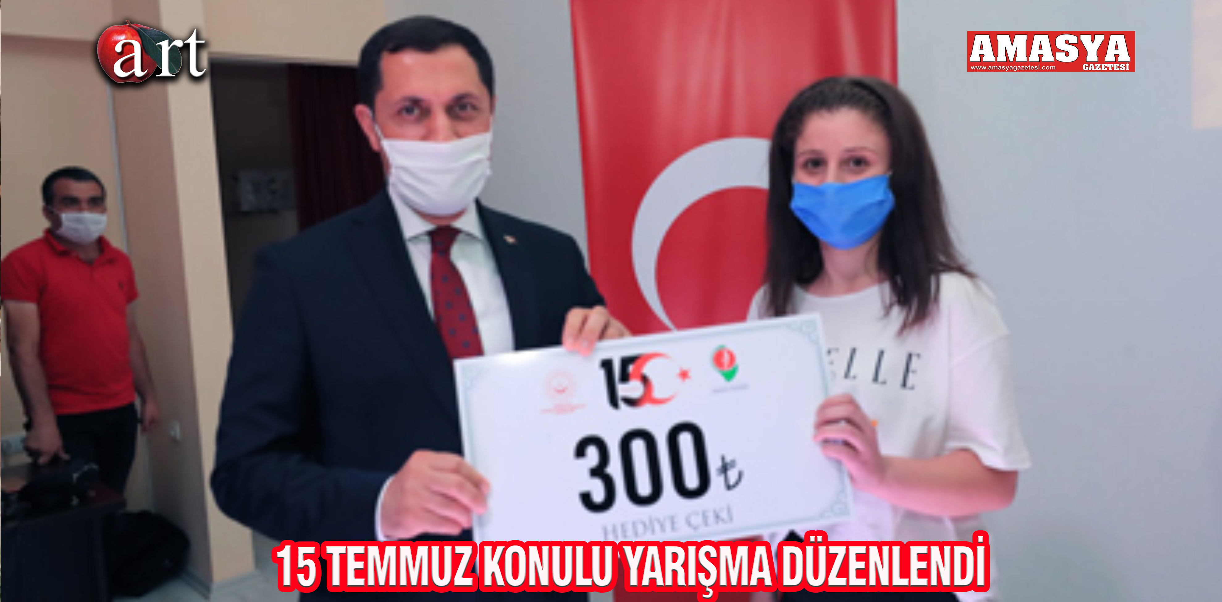 15 TEMMUZ KONULU YARIŞMA DÜZENLENDİ