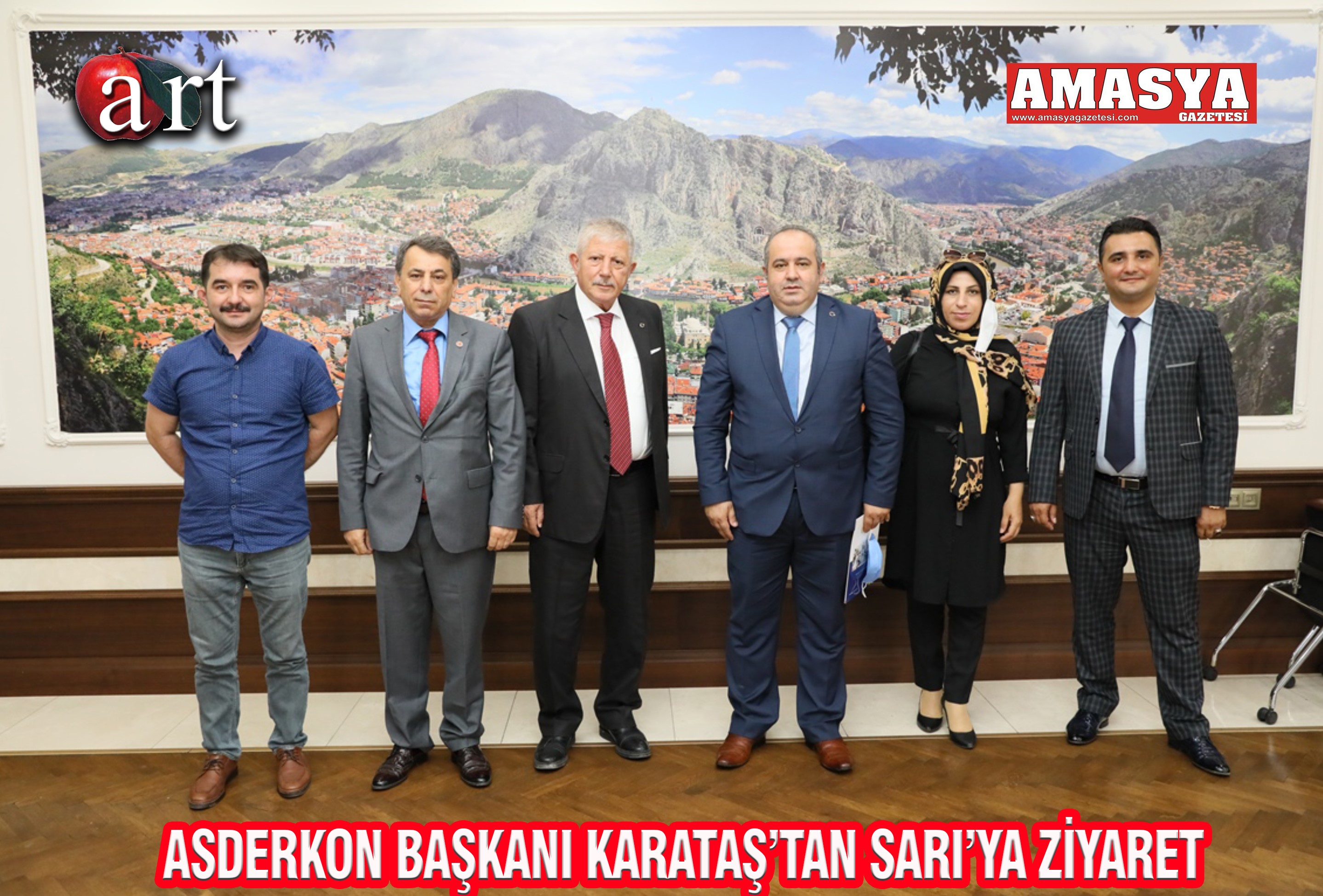 ASDERKON BAŞKANI KARATAŞ’TAN SARI’YA ZİYARET