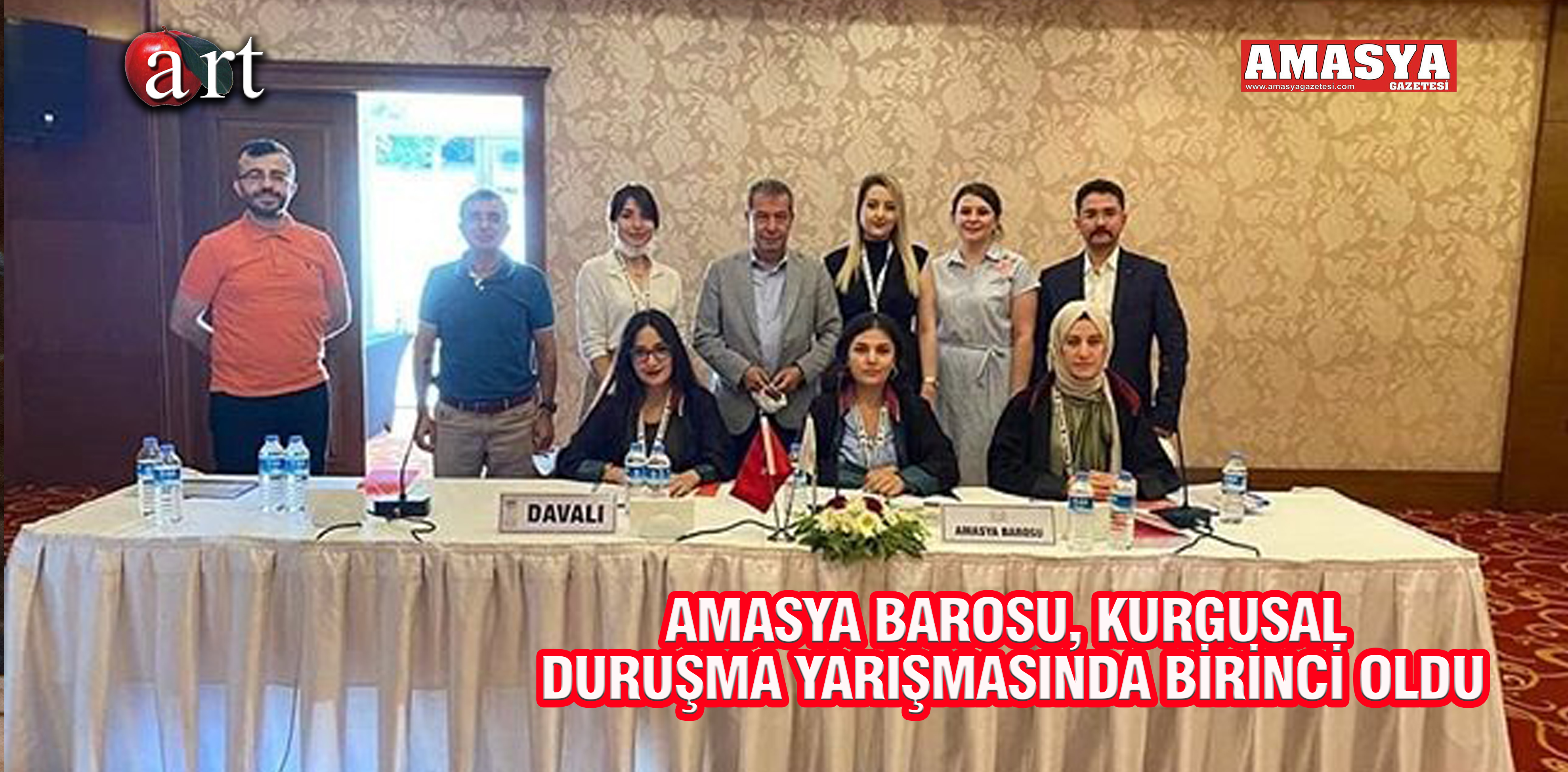 AMASYA BAROSU, KURGUSAL DURUŞMA YARIŞMASINDA BİRİNCİ OLDU