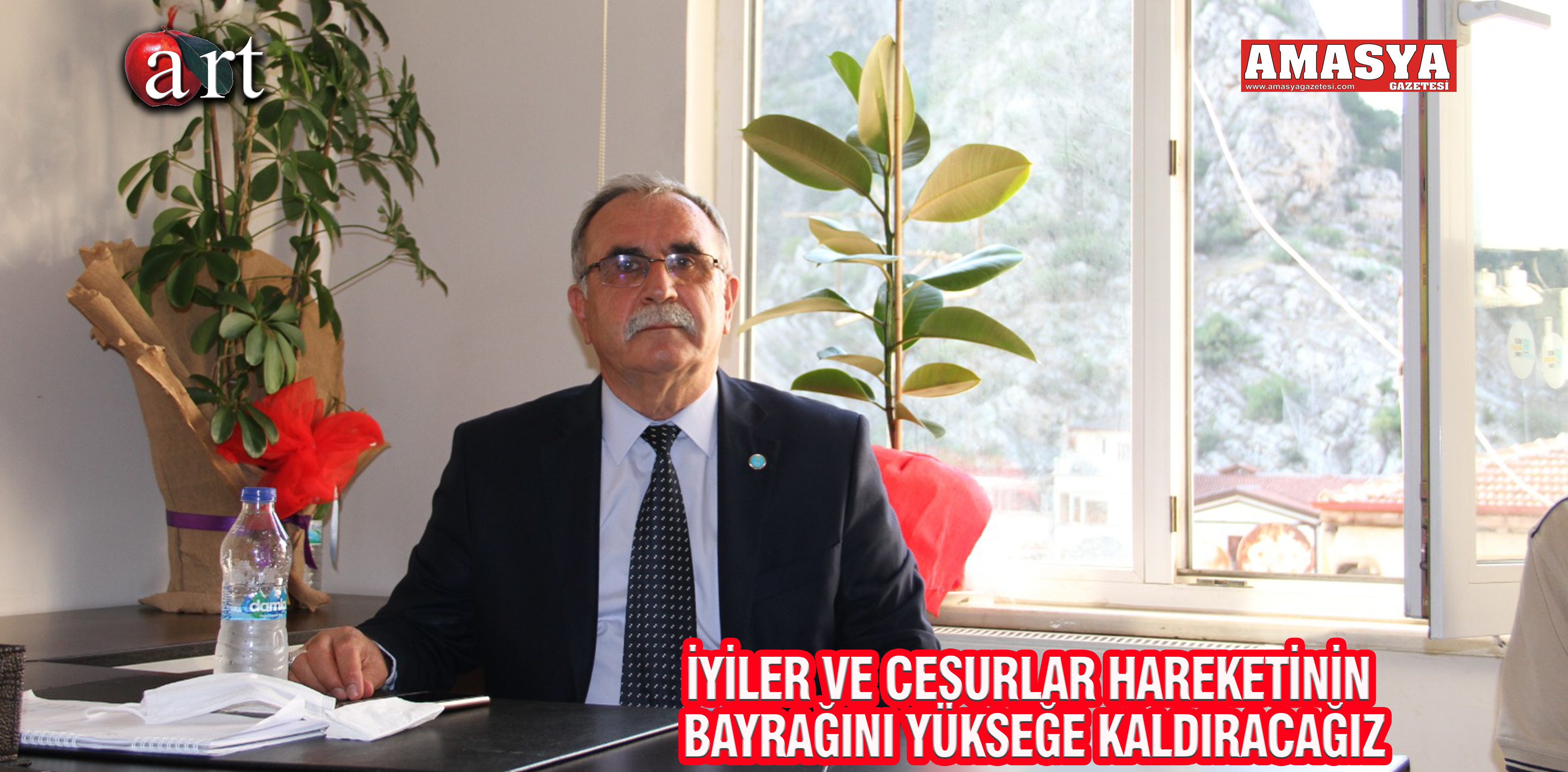 İYİLER VE CESURLAR HAREKETİNİN BAYRAĞINI YÜKSEĞE KALDIRACAĞIZ