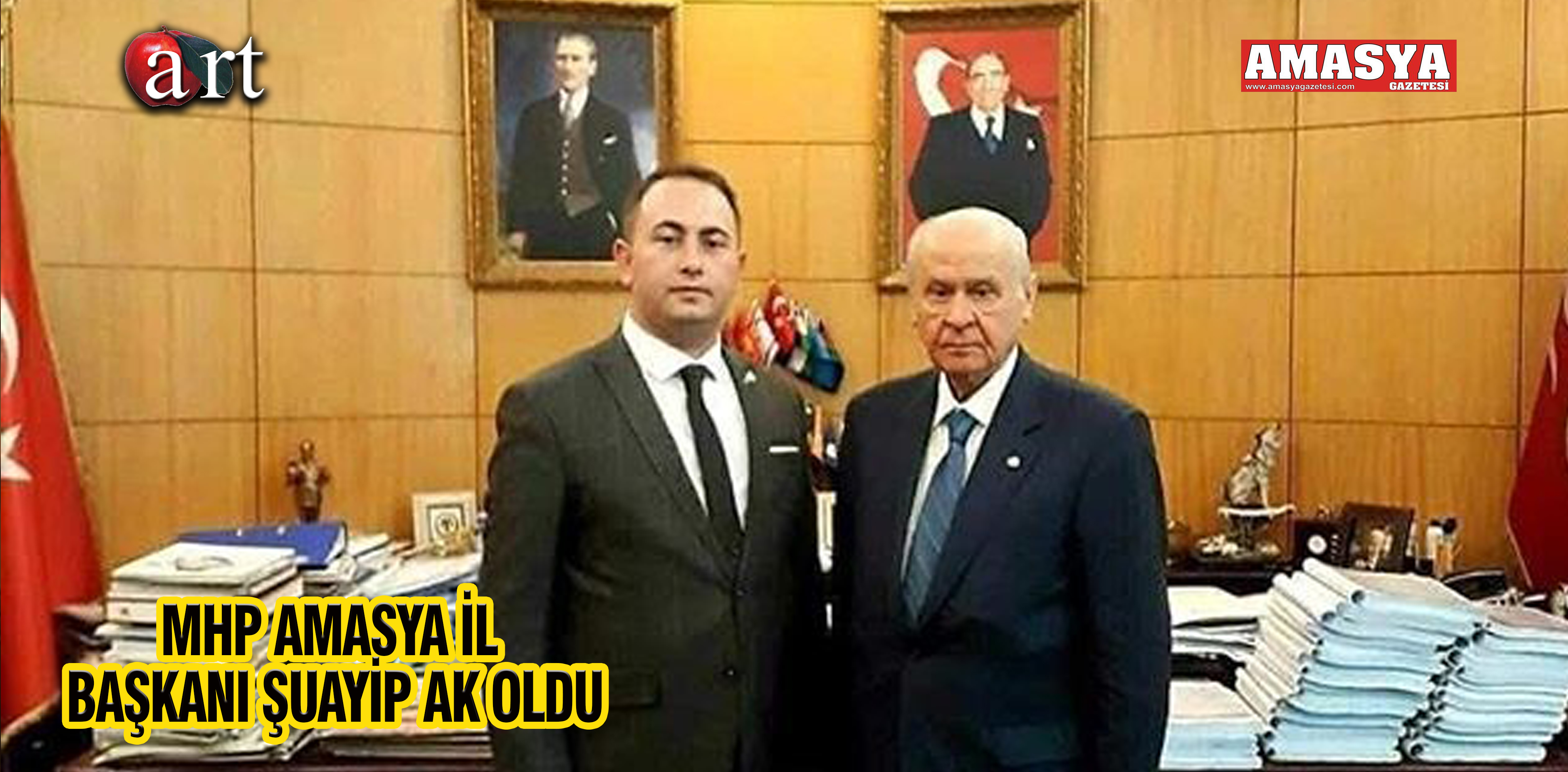 MHP AMASYA İL BAŞKANI ŞUAYİP AK OLDU