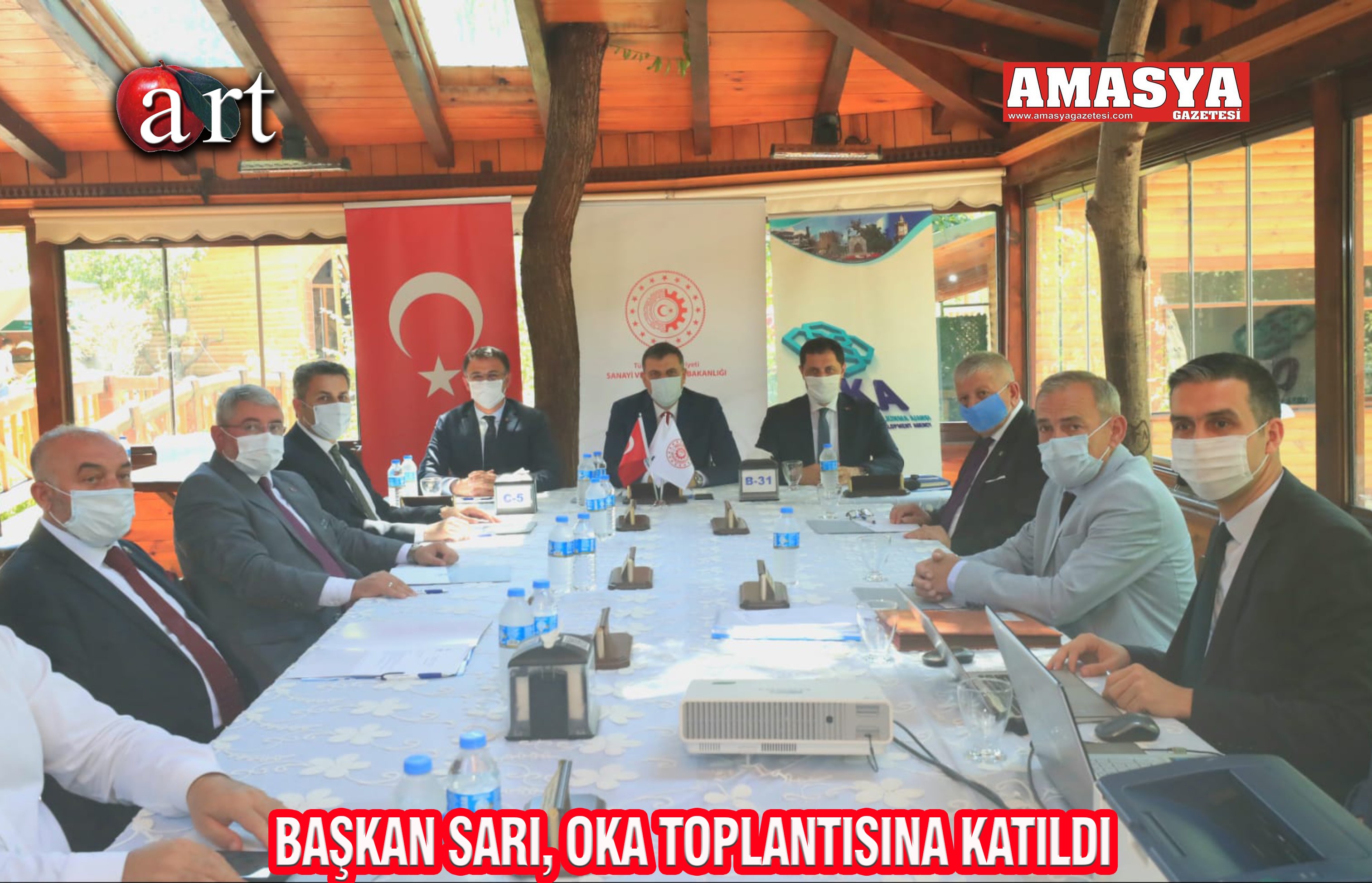 BAŞKAN SARI, OKA TOPLANTISINA KATILDI