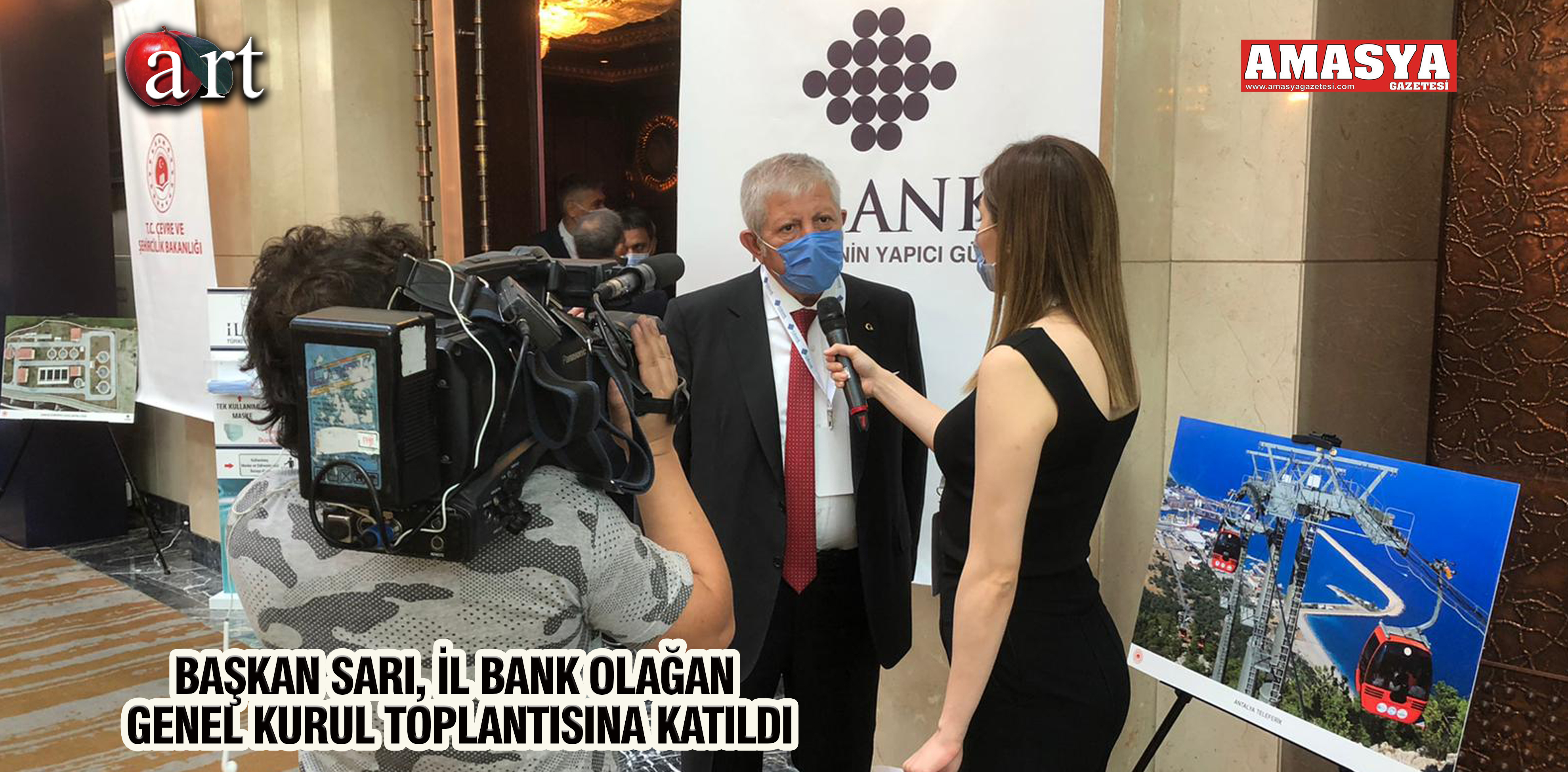 BAŞKAN SARI, İL BANK OLAĞAN GENEL KURUL TOPLANTISINA KATILDI