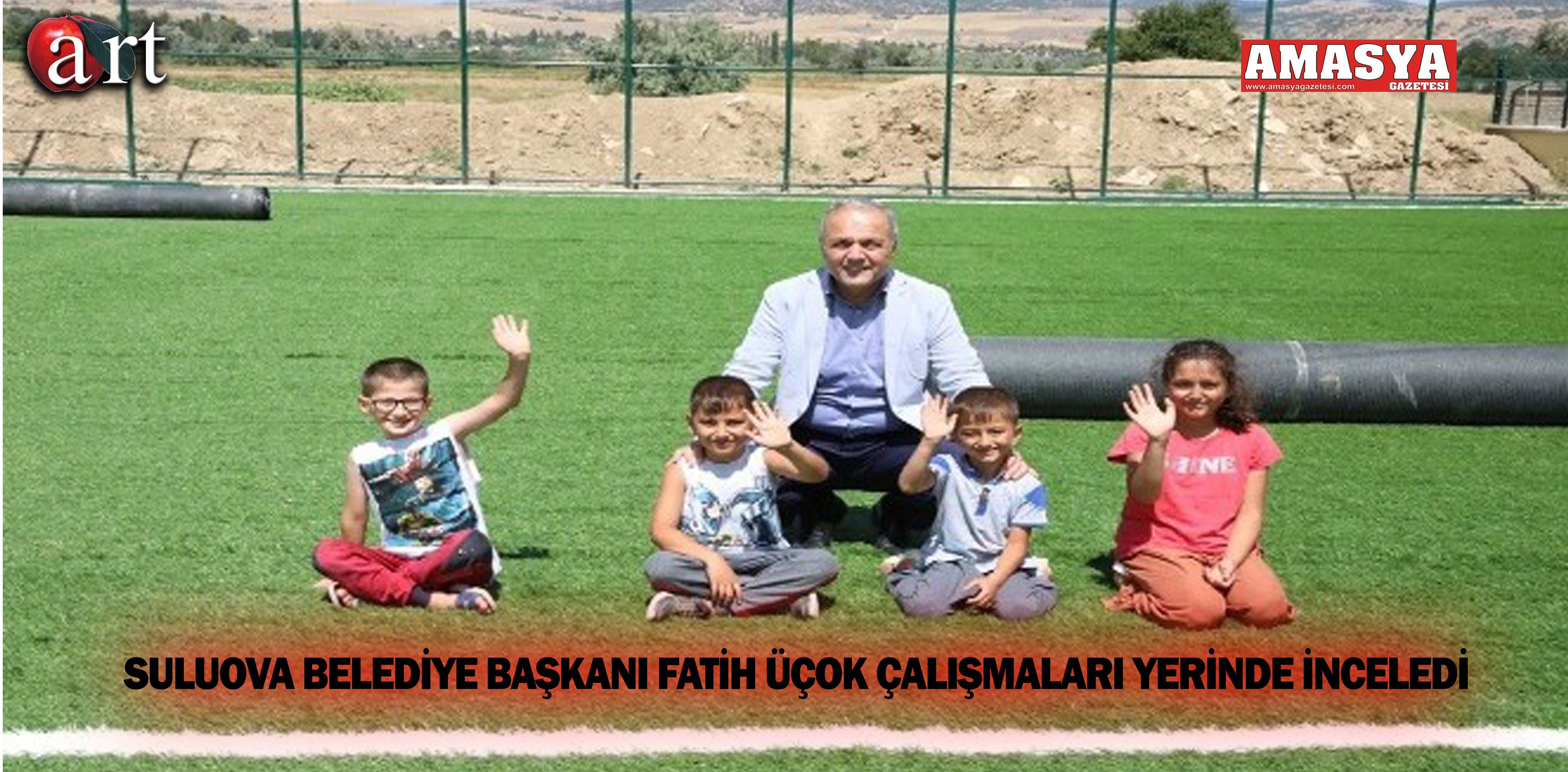 SULUOVA BELEDİYE BAŞKANI FATİH ÜÇOK ÇALIŞMALARI YERİNDE İNCELEDİ