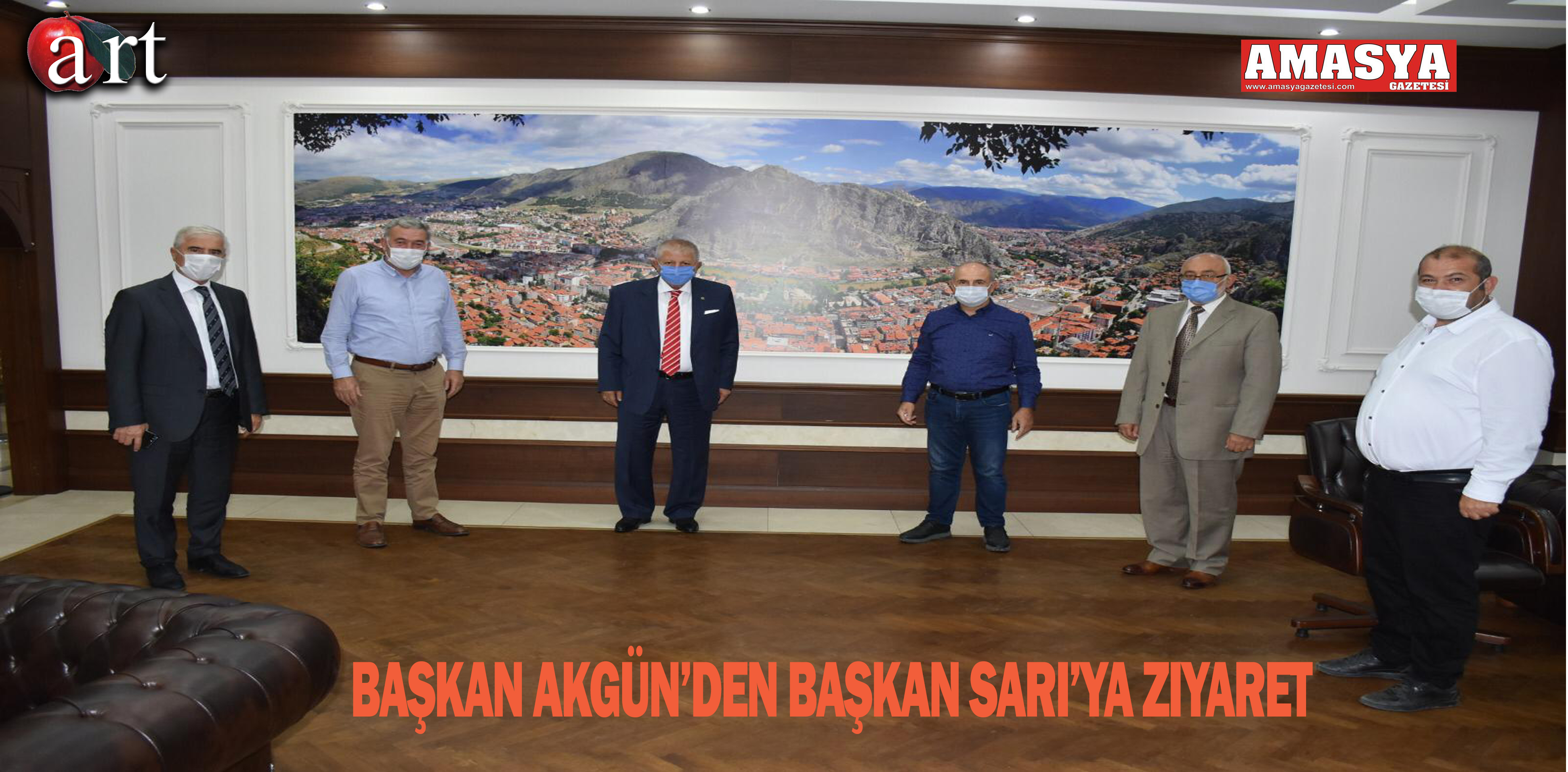 Başkan Akgün’den Başkan Sarı’ya Ziyaret