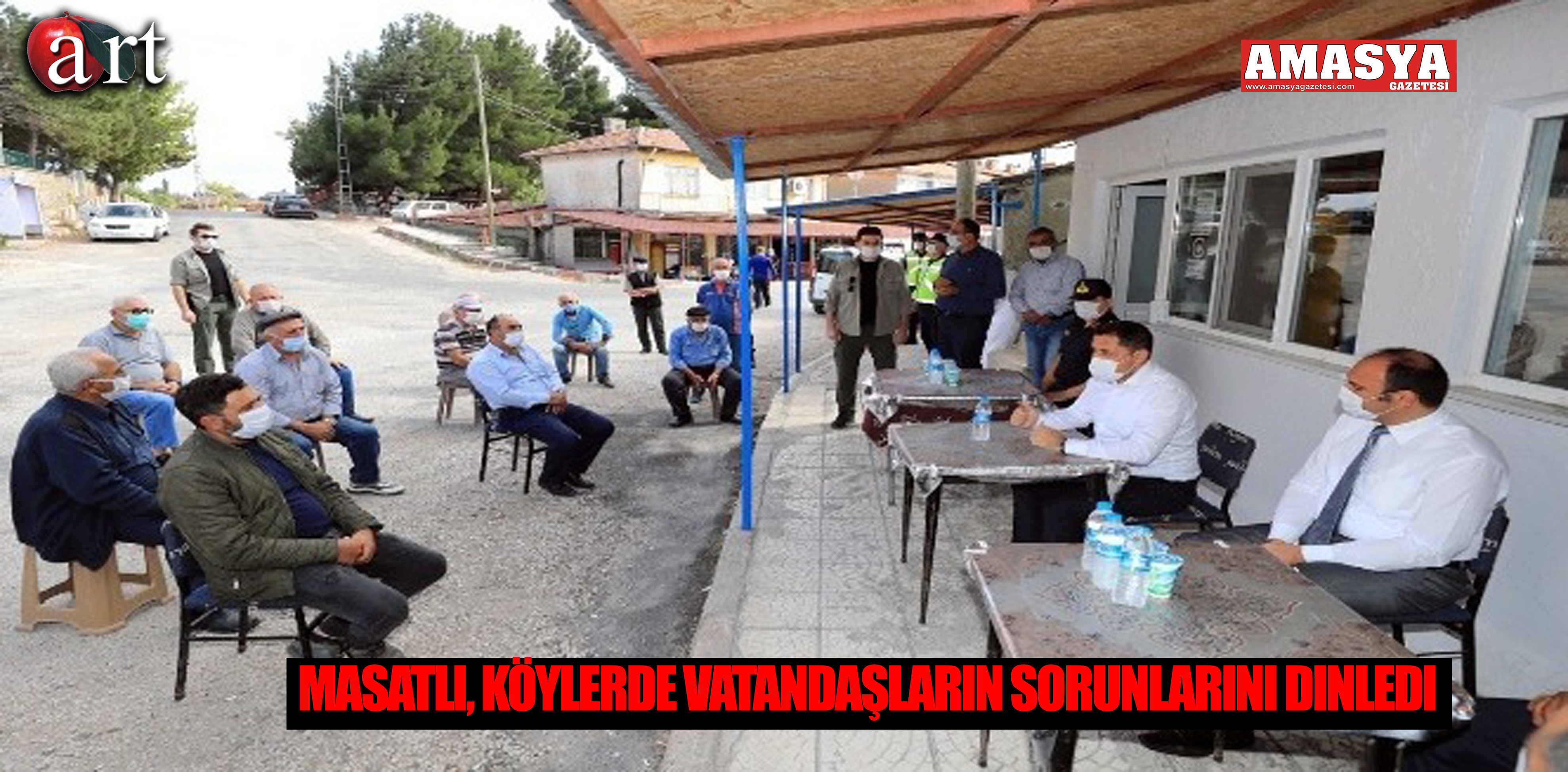 Masatlı, Köylerde Vatandaşların Sorunlarını Dinledi