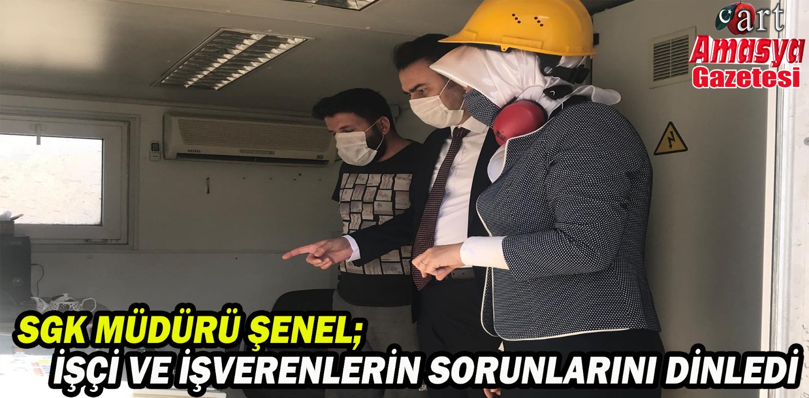 SGK Müdürü Şenel; İşçi ve İşverenlerin Sorunlarını Dinledi