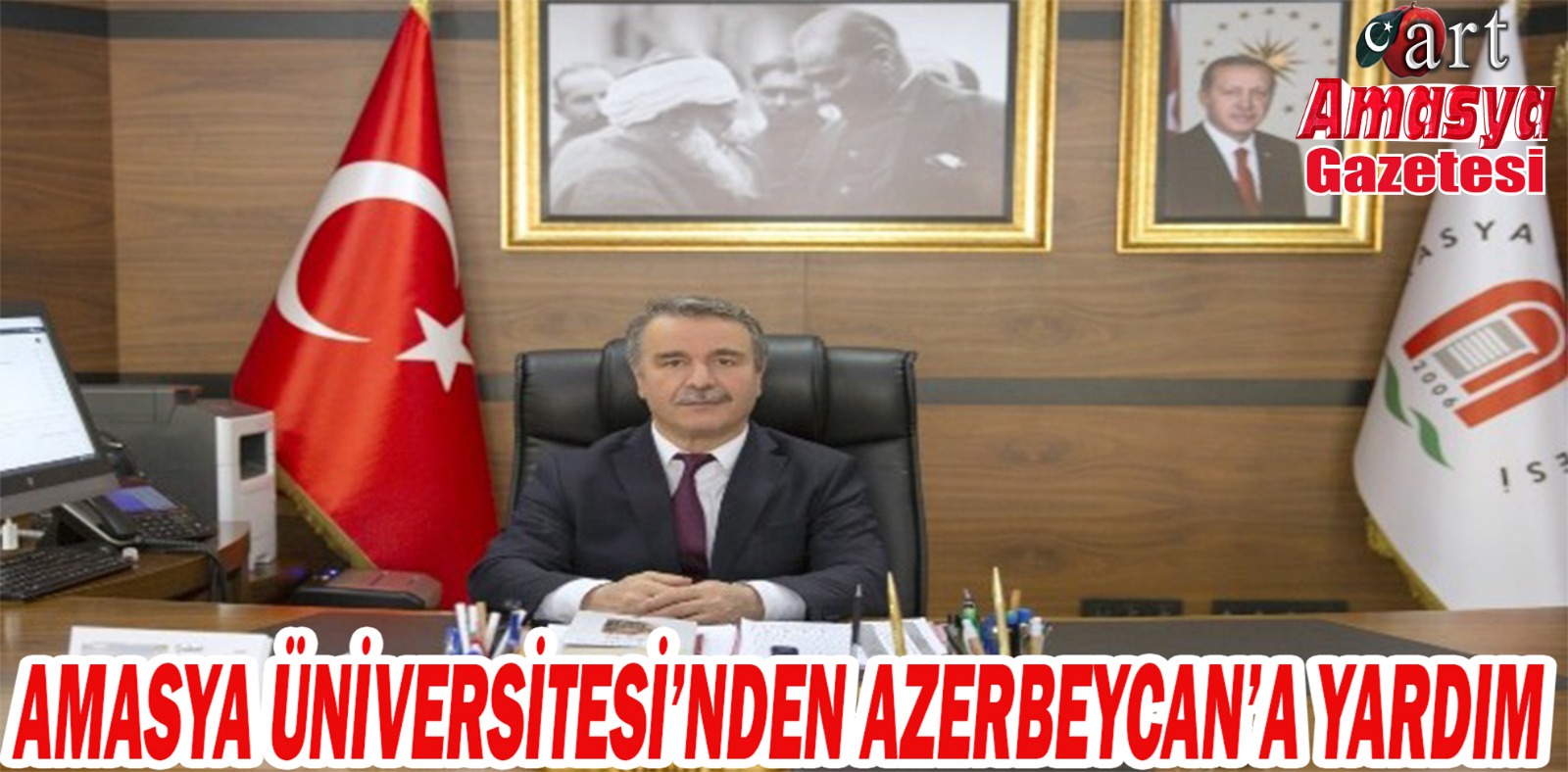 Amasya Üniversitesi’nden Azerbaycan’a Yardım