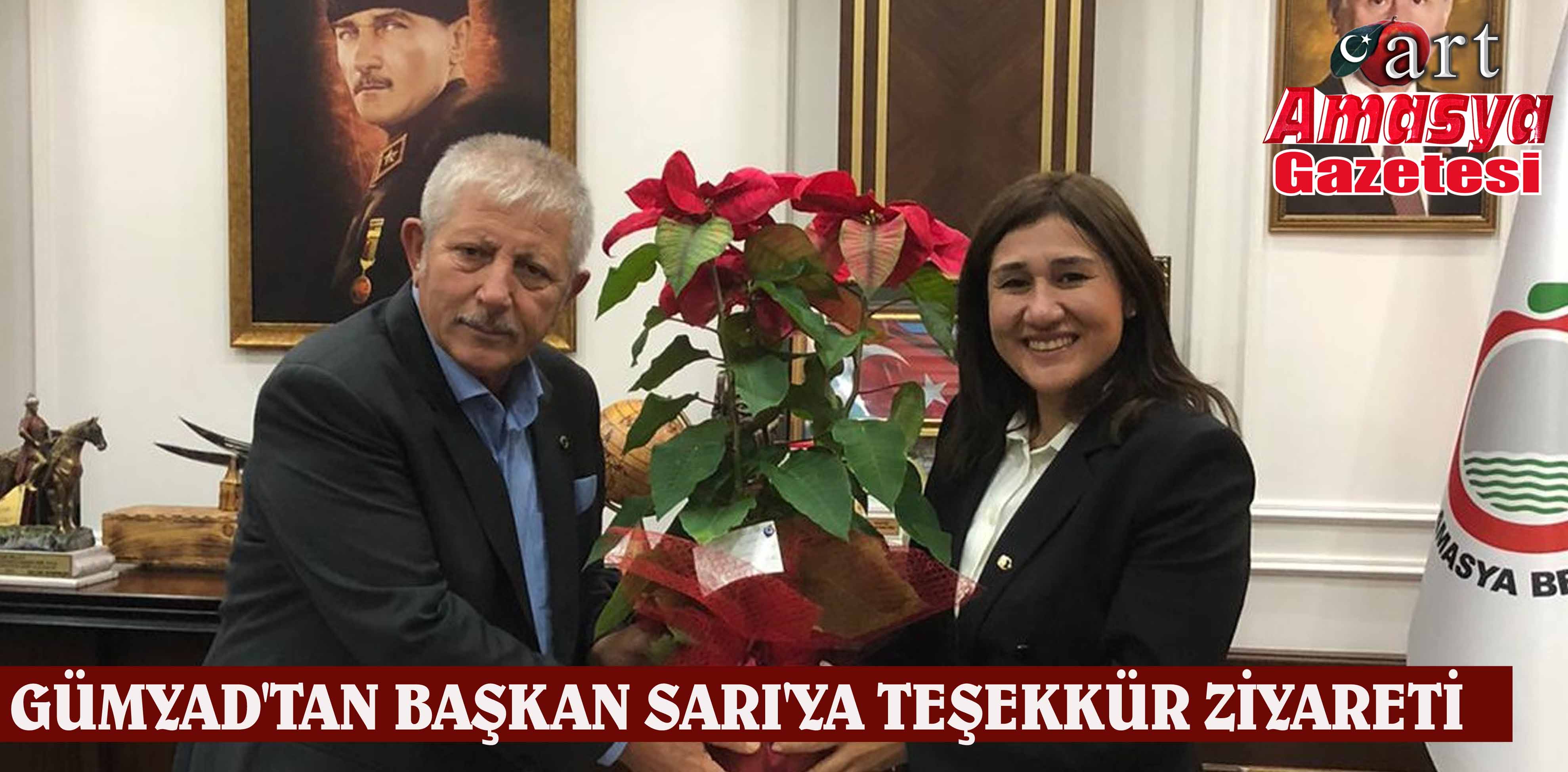 GÜMYAD’TAN BAŞKAN SARI’YA TEŞEKKÜR ZİYARETİ