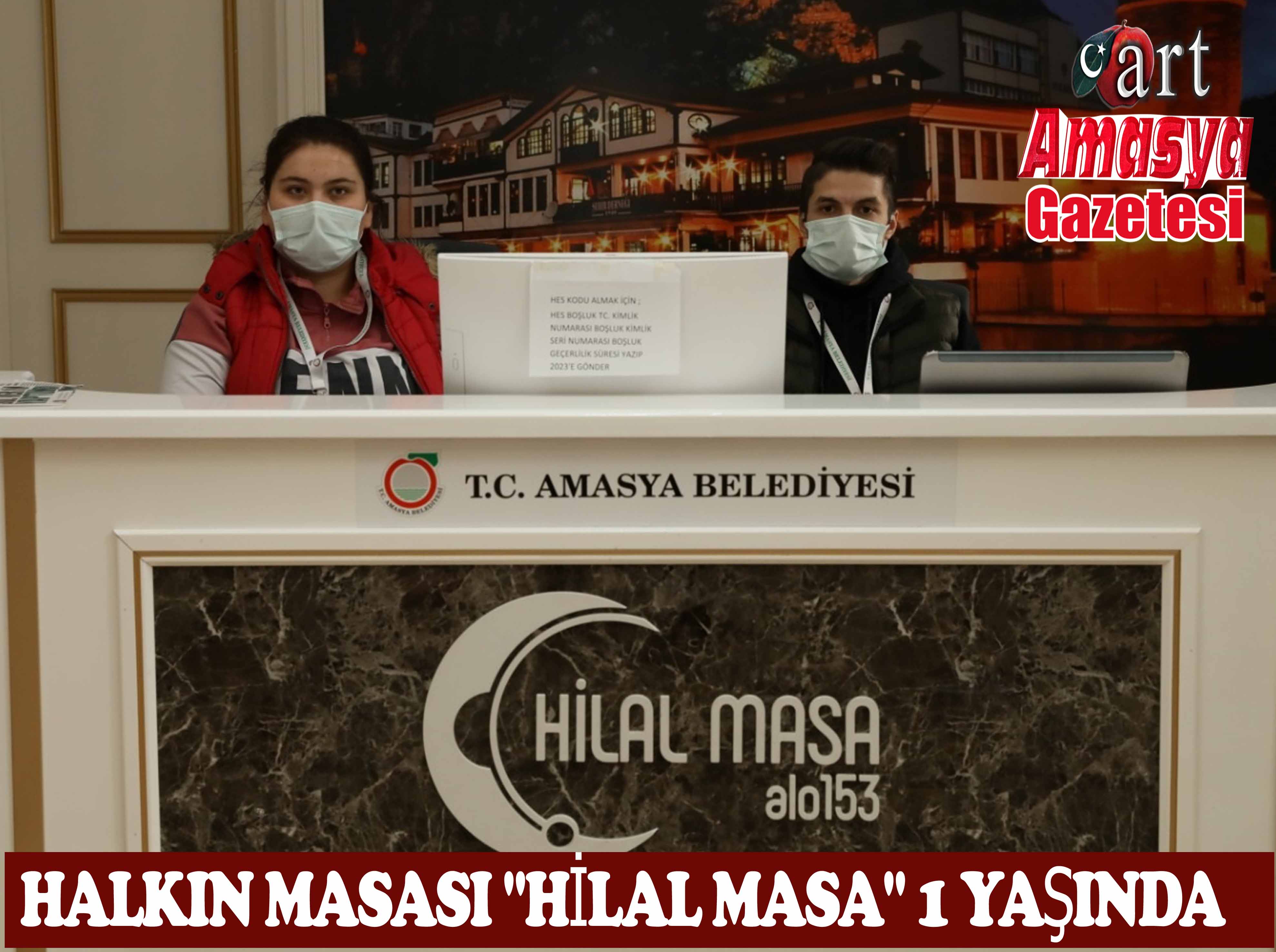 HALKIN MASASI “HİLAL MASASI” 1 YAŞINDA