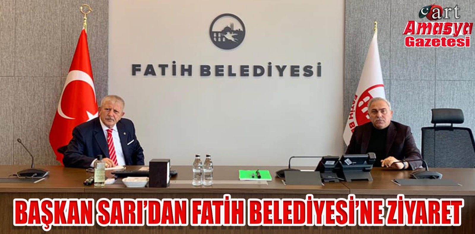 Başkan Sarı’dan Fatih Belediyesi’ne Ziyaret