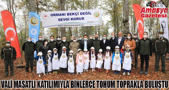 Vali Masatlı Katılımıyla Binlerce Tohum Toprakla Buluştu