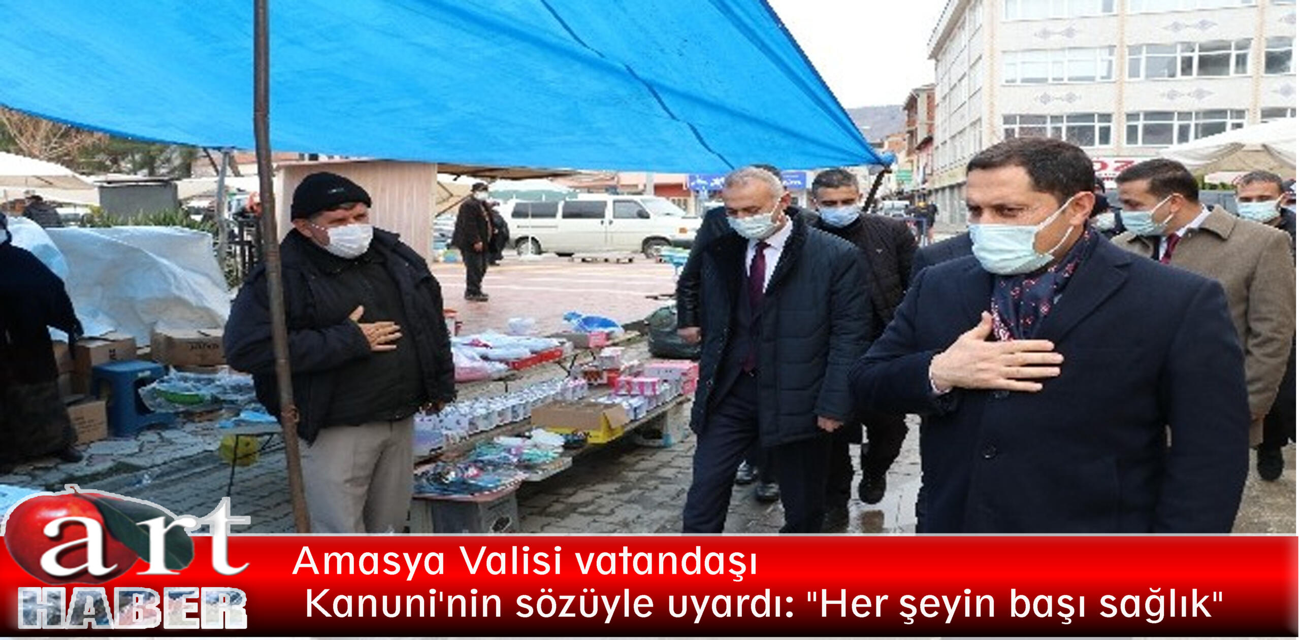 Amasya Valisi vatandaşı Kanuni’nin sözüyle uyardı: “Her şeyin başı sağlık”