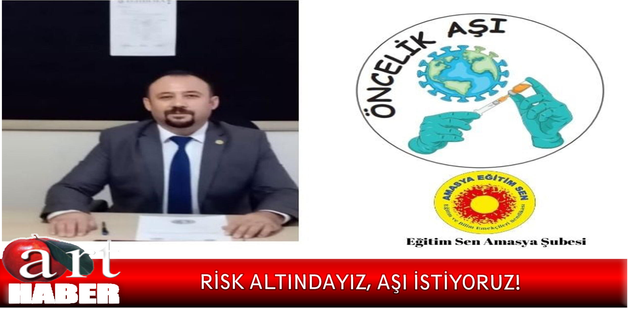 RİSK ALTINDAYIZ AŞI İSTİYORUZ!