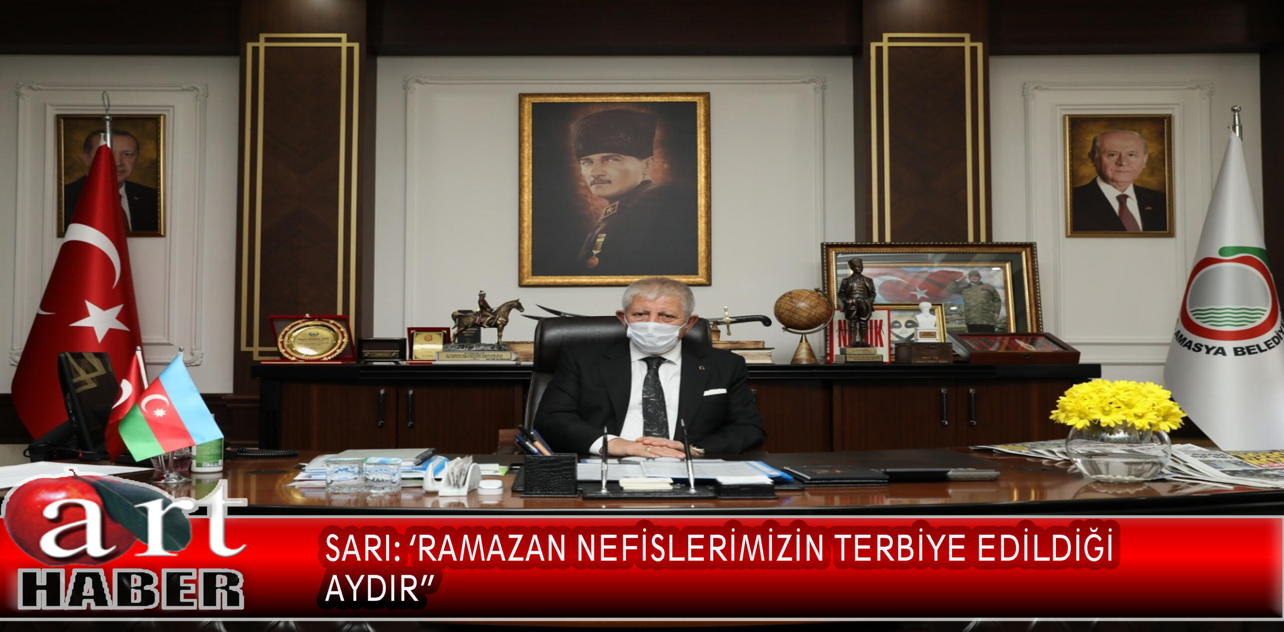 SARI: ‘RAMAZAN  NEFİSLERİMİZİN TERBİYE EDİLDİĞİ AYDIR”