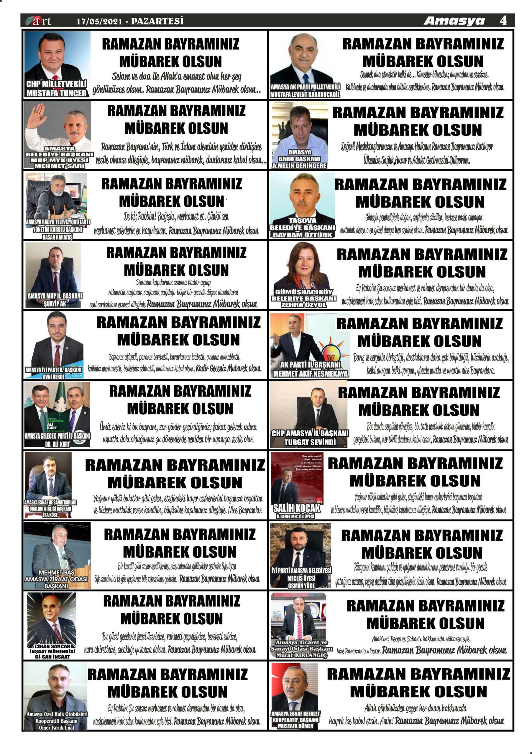 Ramazan Bayramınız Kutlu Olsun