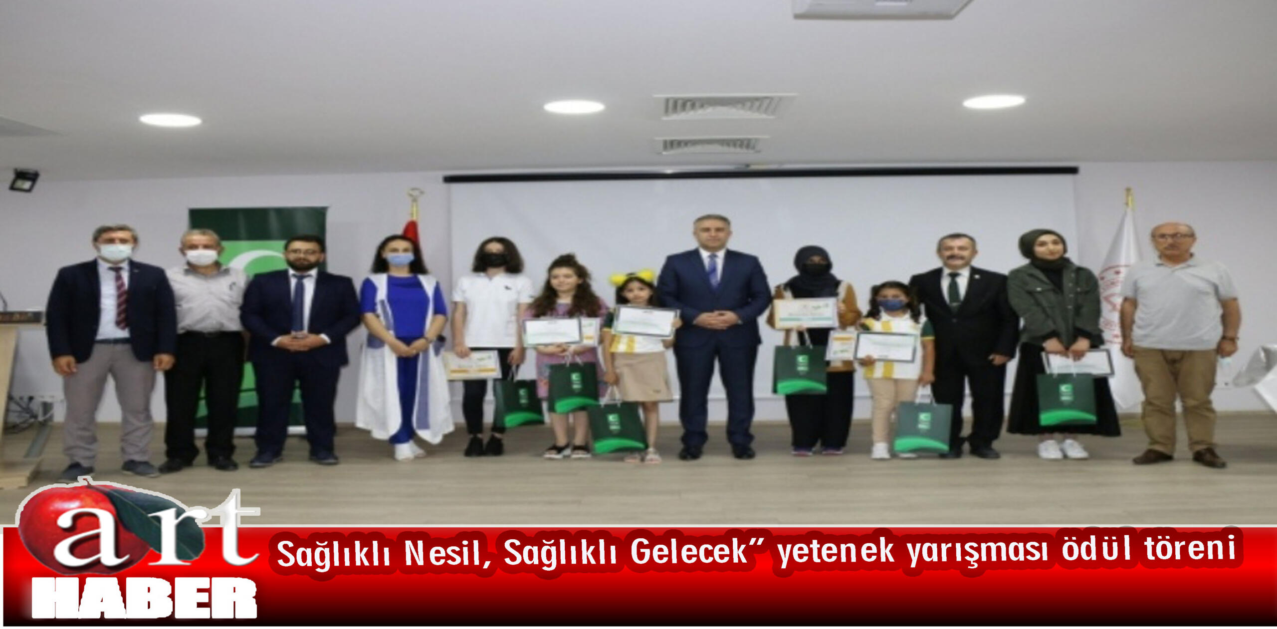 Sağlıklı Nesil, Sağlıklı Gelecek” yetenek yarışması ödül töreni