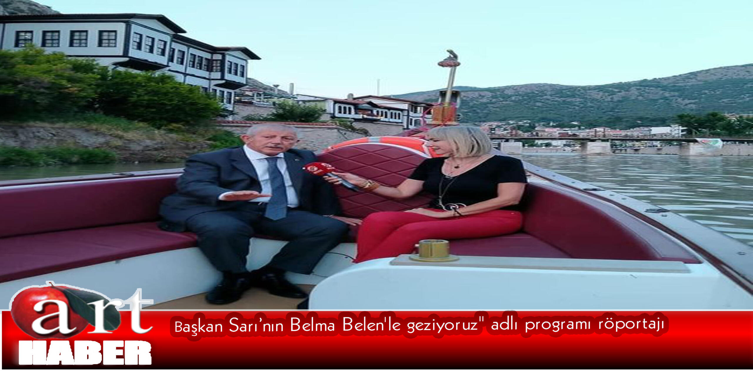 Başkan Sarı’nın Belma Belen’le geziyoruz” adlı programı röportajı