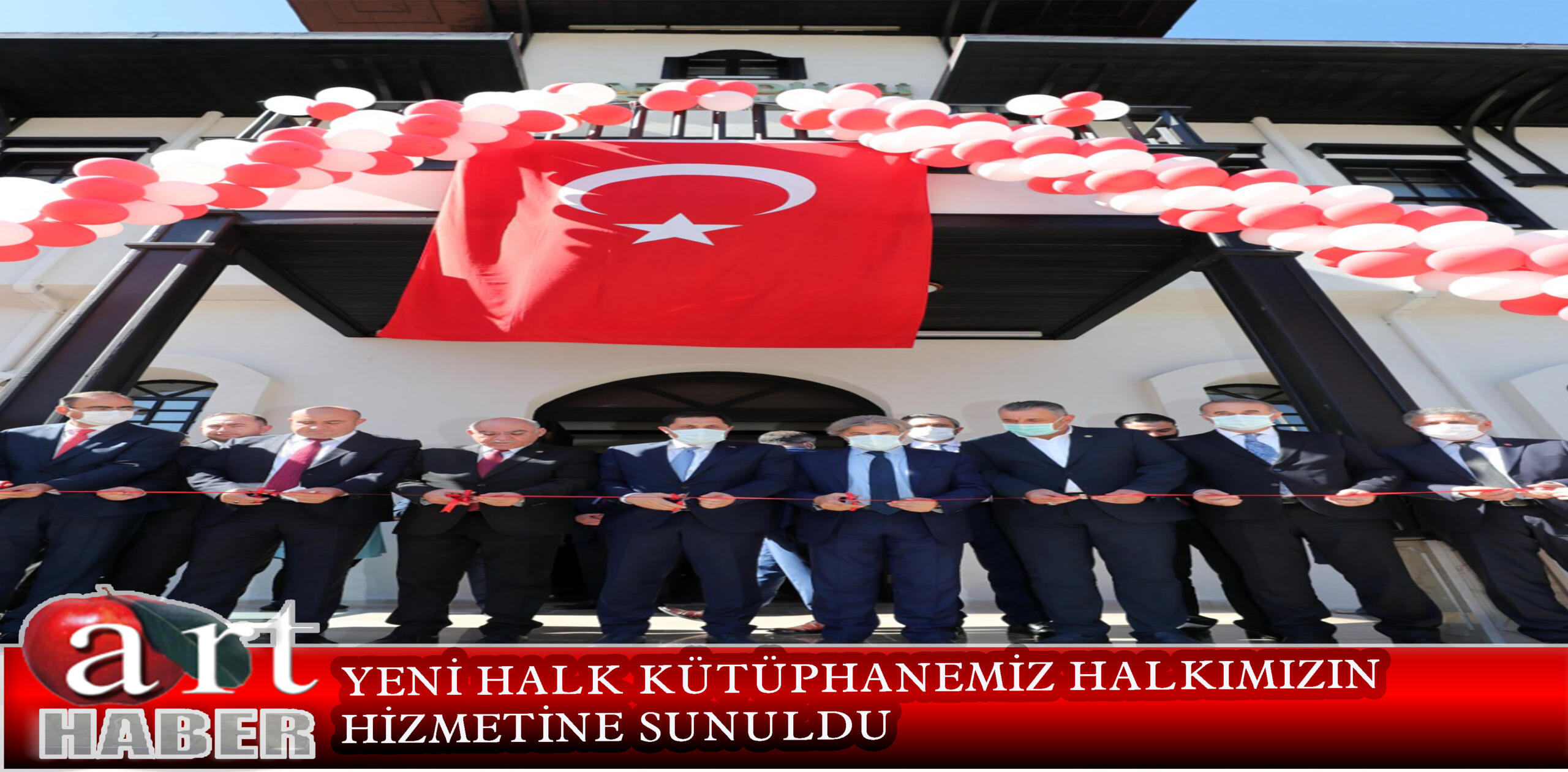 Bir Müze ve Kütüphaneyi Birleştirerek Sosyal Yaşamımızı Zenginleştirecek Olan Yeni Halk Kütüphanemiz Halkımızın Hizmetine Sunuldu