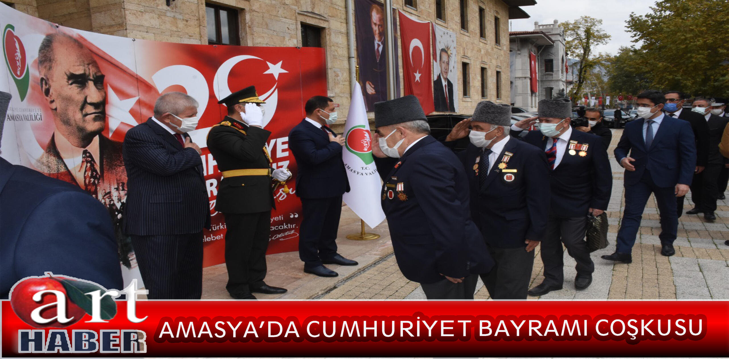 AMASYA’DA CUMHURİYET BAYRAMI COŞKUSU