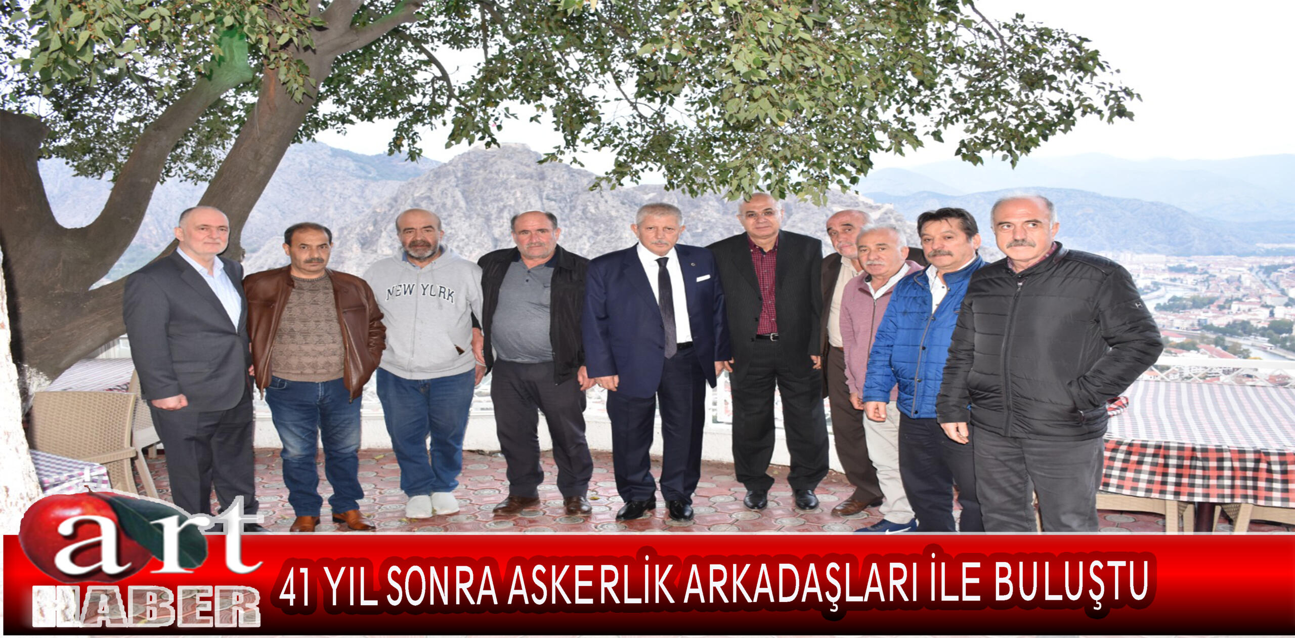 41 YIL SONRA ASKERLİK ARKADAŞLARI İLE BULUŞTU