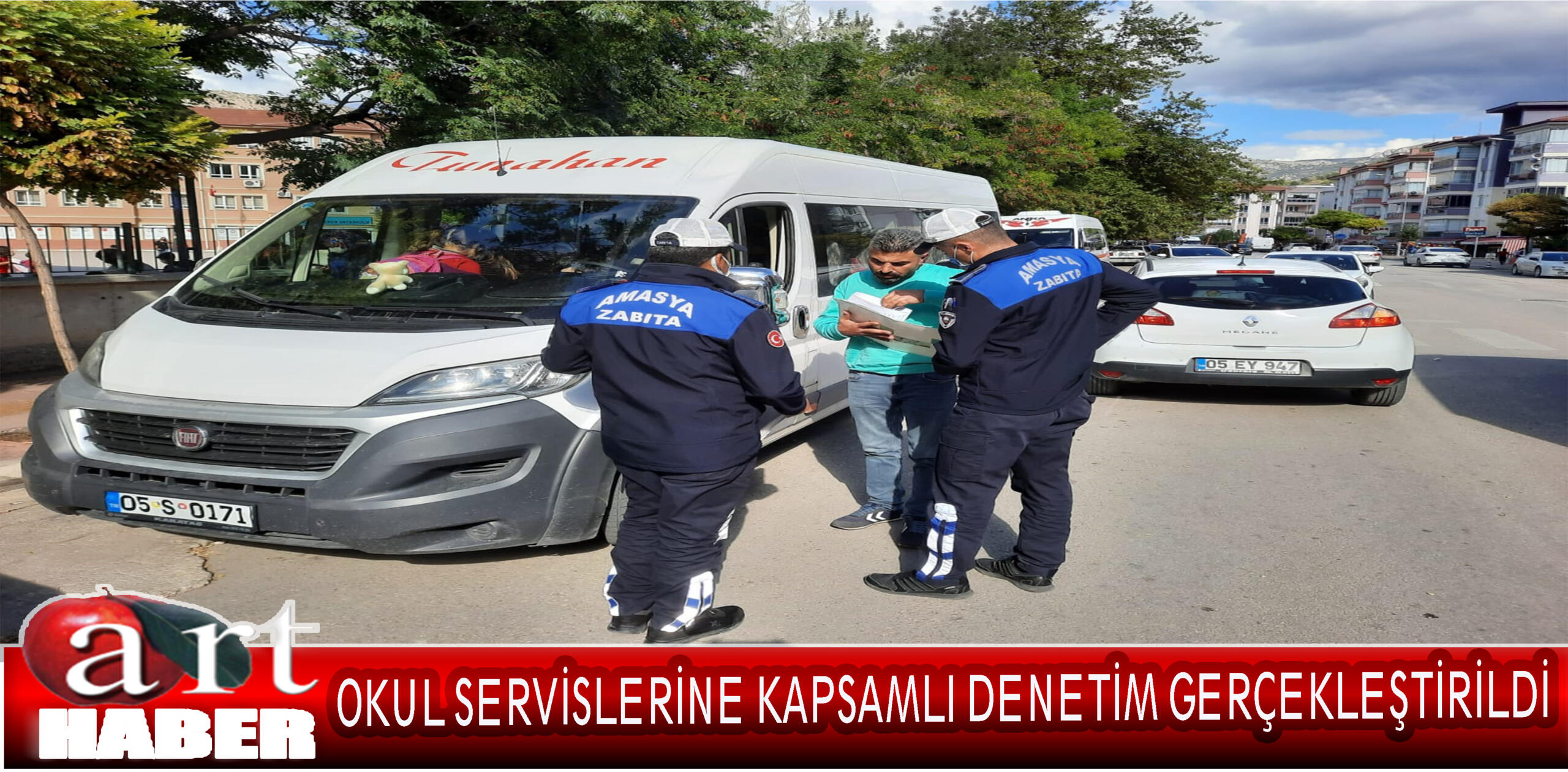 Zabıta müdürlüğü ekiplerimizce yeni eğitim ve öğretim yılının başlaması ile birlikte, okul servis araçlarına yönelik maske, mesafe ve hijyen denetimlerini gerçekleştirdi.