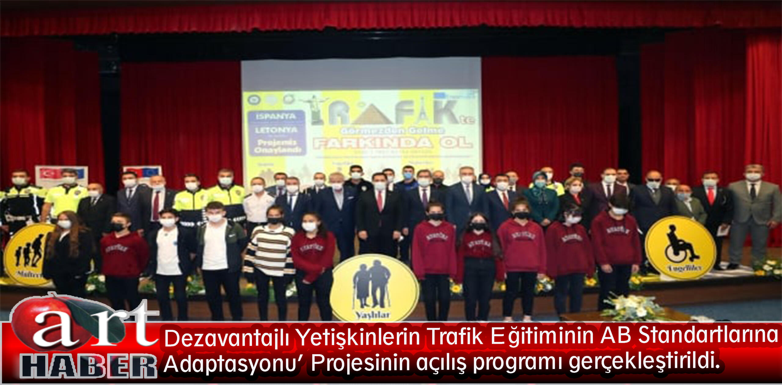 Dezavantajlı Yetişkinlerin Trafik Eğitiminin AB Standartlarına Adaptasyonu Projesinin açılış programı gerçekleştirildi.