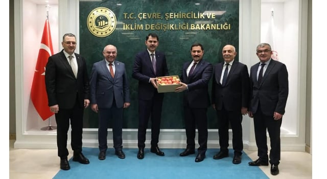 VALİ MASATLI VE BERABERİNDEKİ BÜROKRATLAR BAKAN KURUMU ZİYARET ETTİ