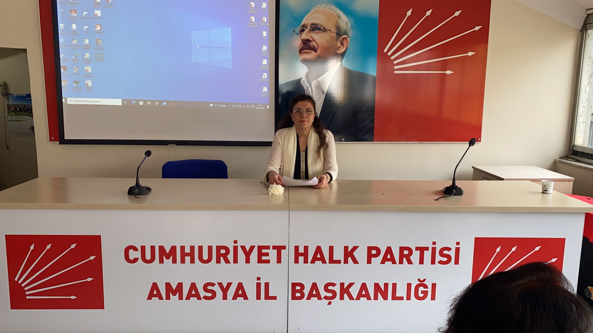 CUMHURİYET HALK PARTİSİ KADIN KOLLARI 8 MART DÜNYA KADINLAR GÜNÜ BASIN AÇIKLAMASI