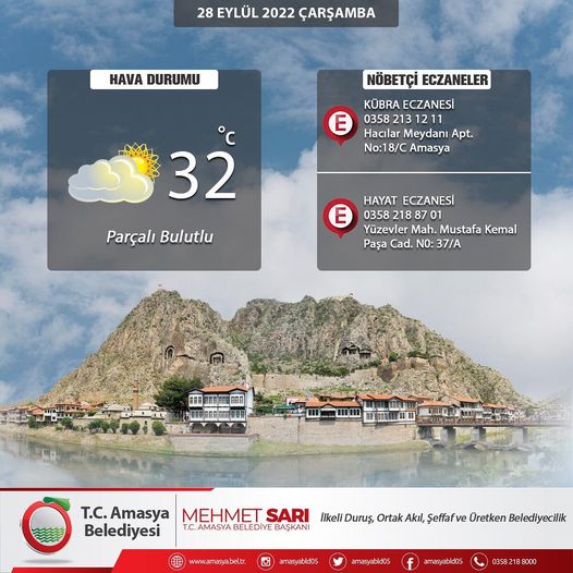 Günaydın  #Amasya🍎