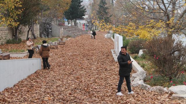 Amasya’da sonbahar güzelliği