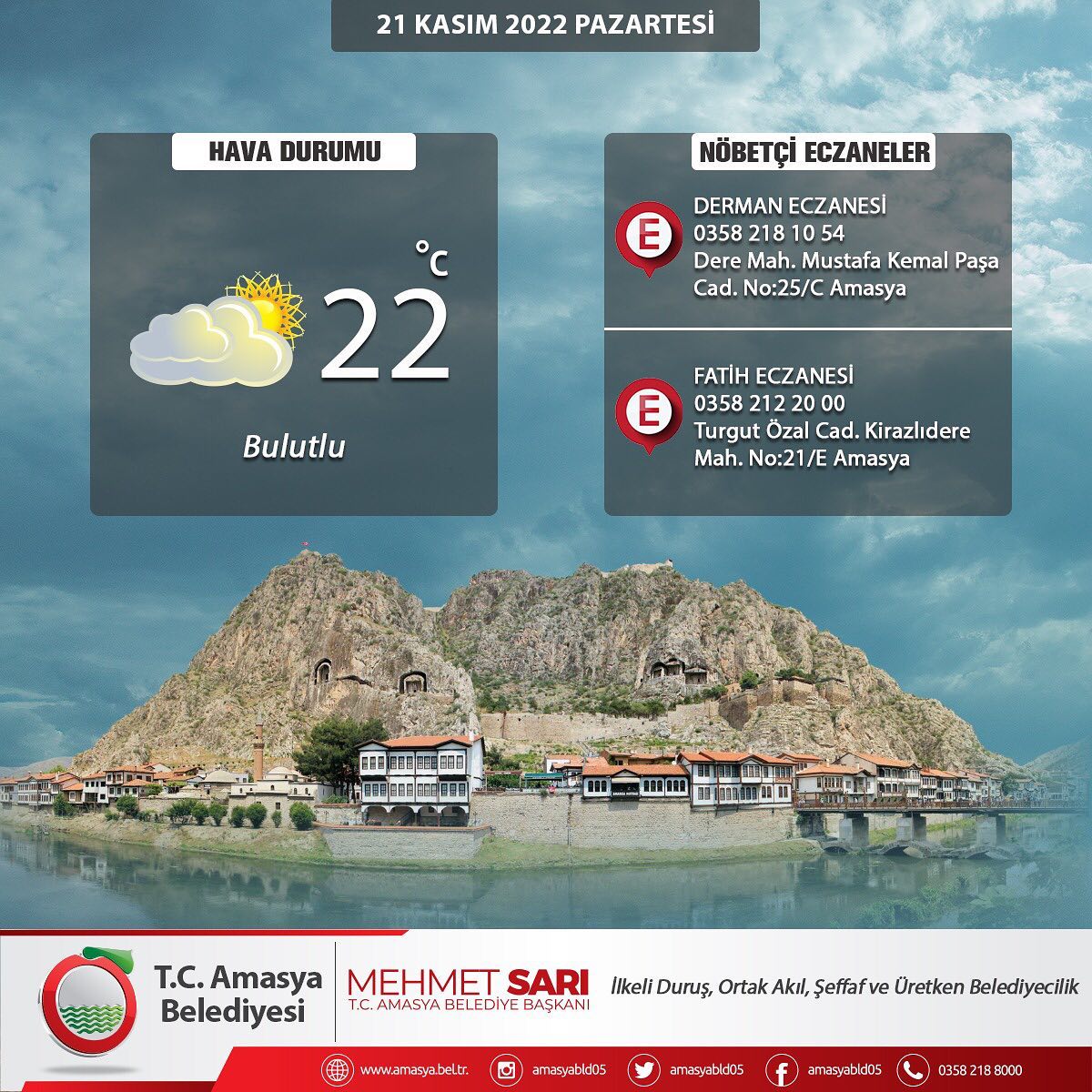 MUTLU HAFTALAR AMASYA