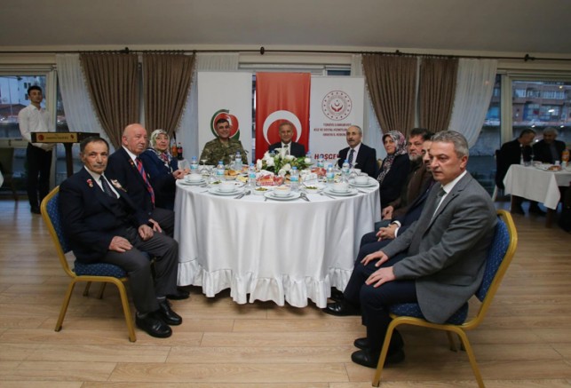 Amasya Valiliği Gazilerimiz Onuruna İftar Yemeği Verdi