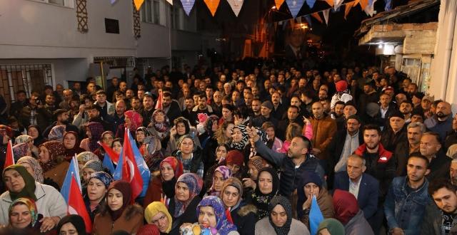 AK Parti Amasya teşkilatları, yaklaşan 14 Mayıs seçimleri için düzenlediği mahalle mitinglerine başladı.
