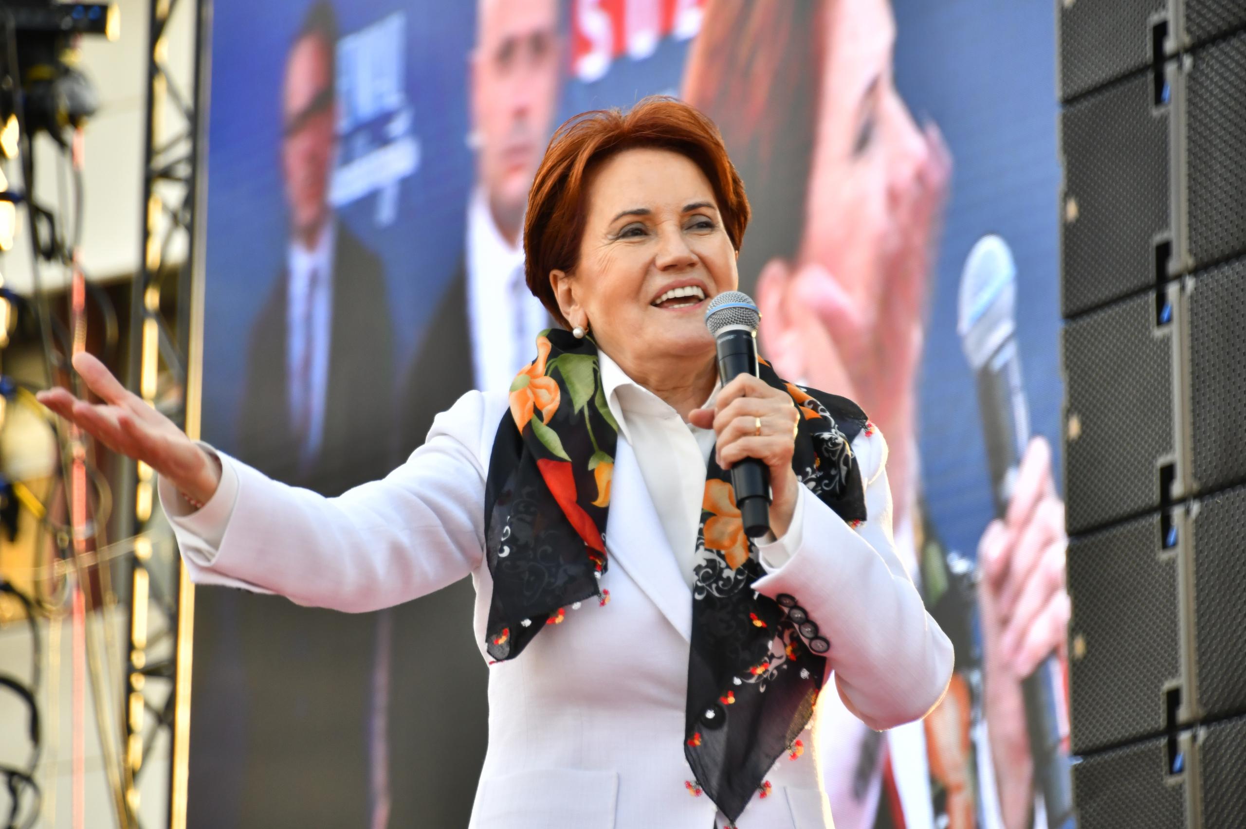 İYİ PARTİ GENEL BAŞKANI MERAL AKŞENER;  ‘’14 MAYIS AKŞAMI BU İŞİ BİRİNCİ TURDA BİTİRMELİYİZ.’’