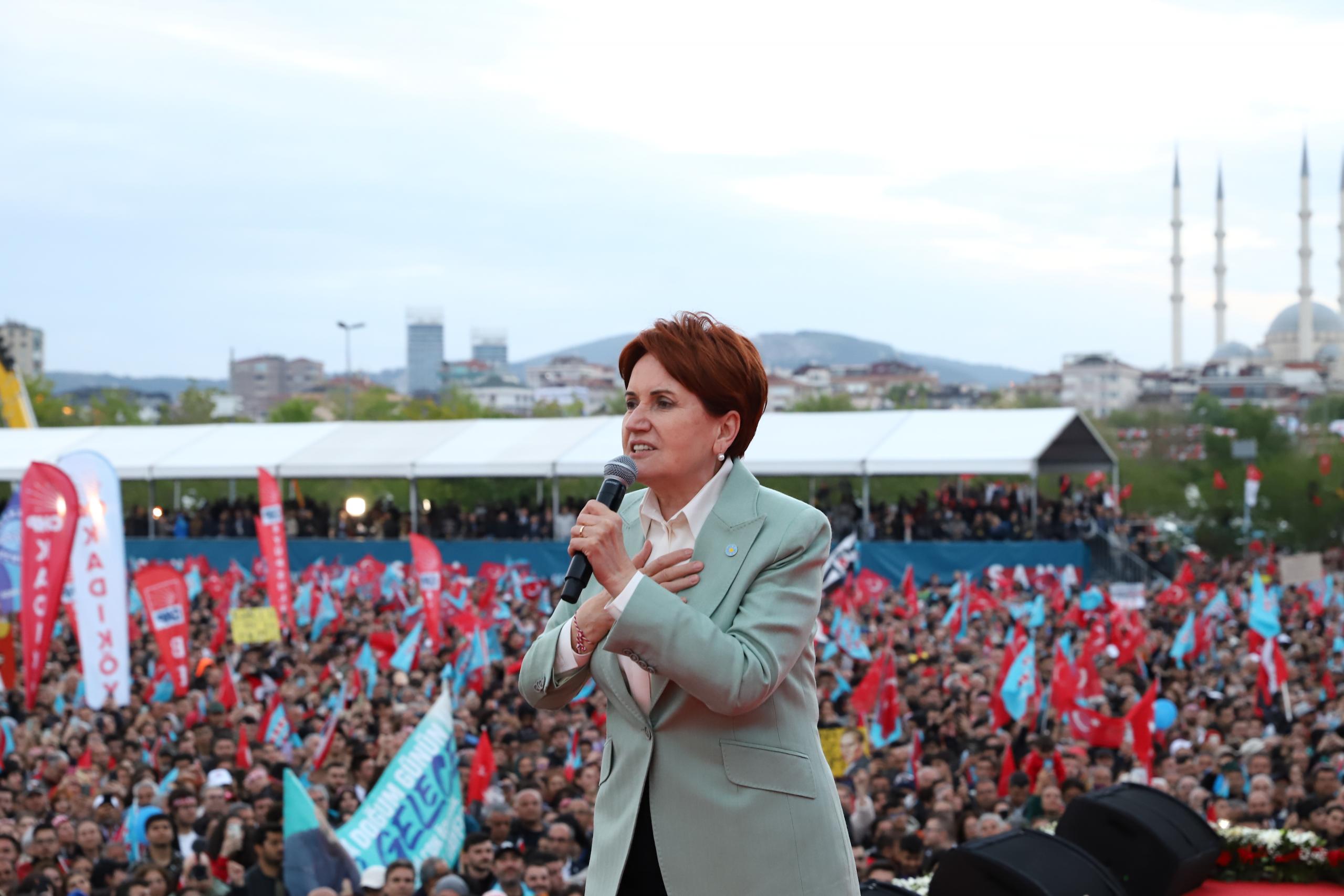 İYİ PARTİ GENEL BAŞKANI MERAL AKŞENER MİLLET İTTİFAKININ İSTANBUL MİTİNGİNDE KONUŞTU